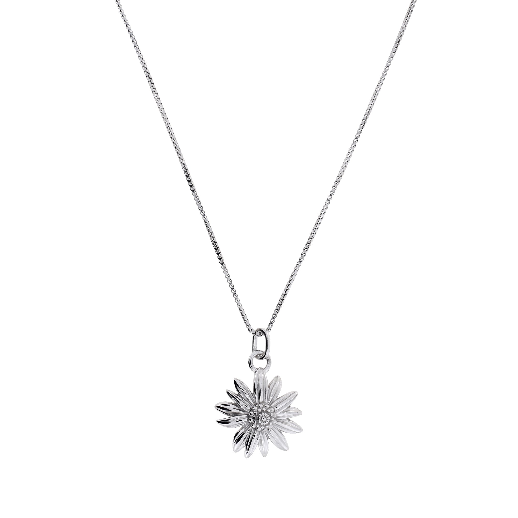 Silver Mini Marigold Pendant