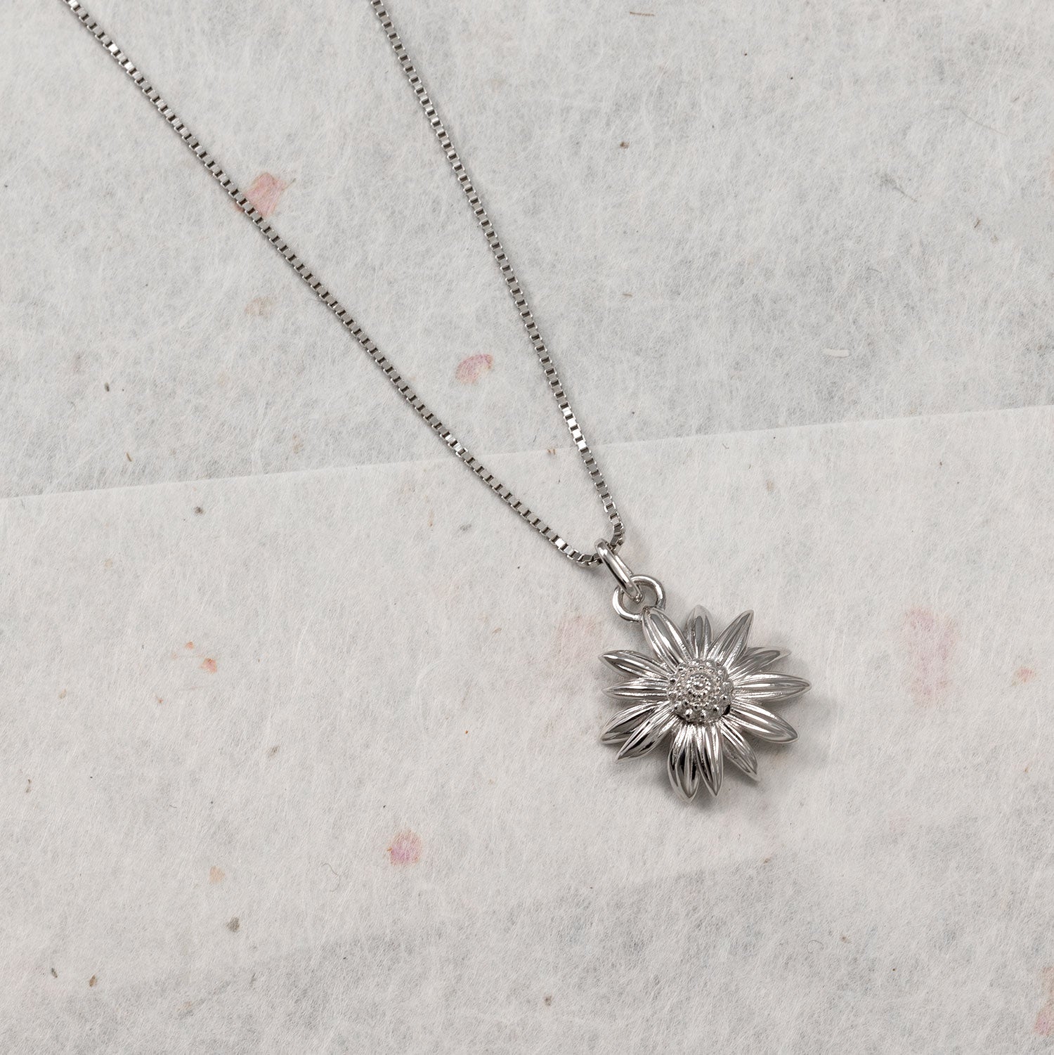 Silver Mini Marigold Pendant