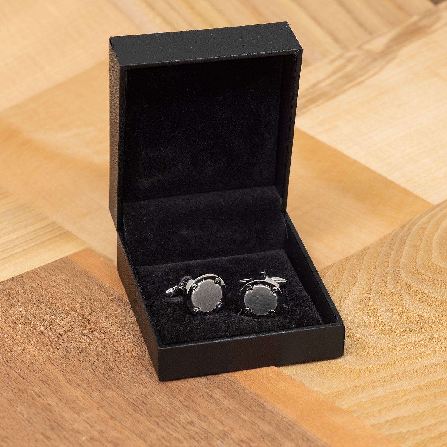 Steel Rivet Cufflinks