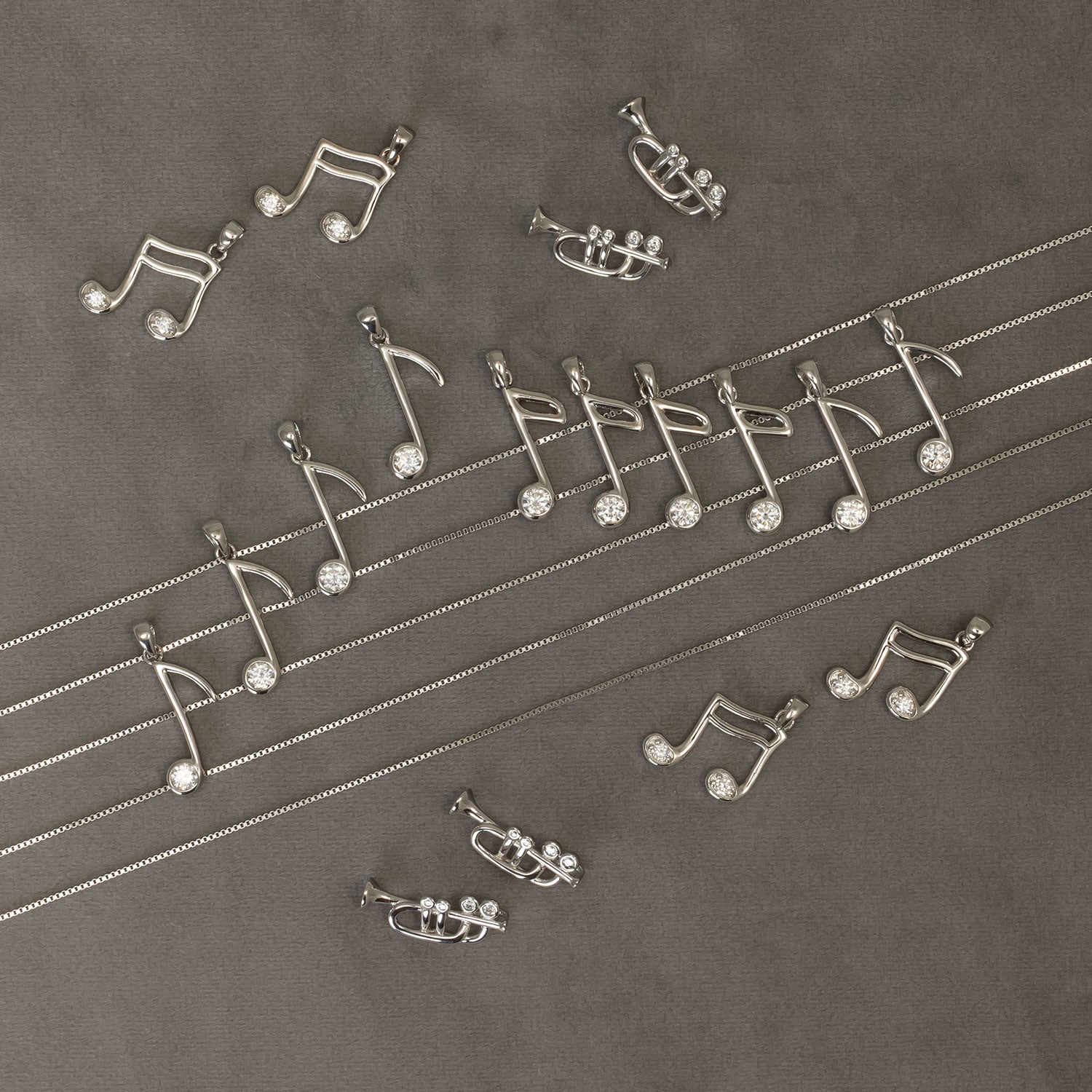 Silver Quaver Pendant