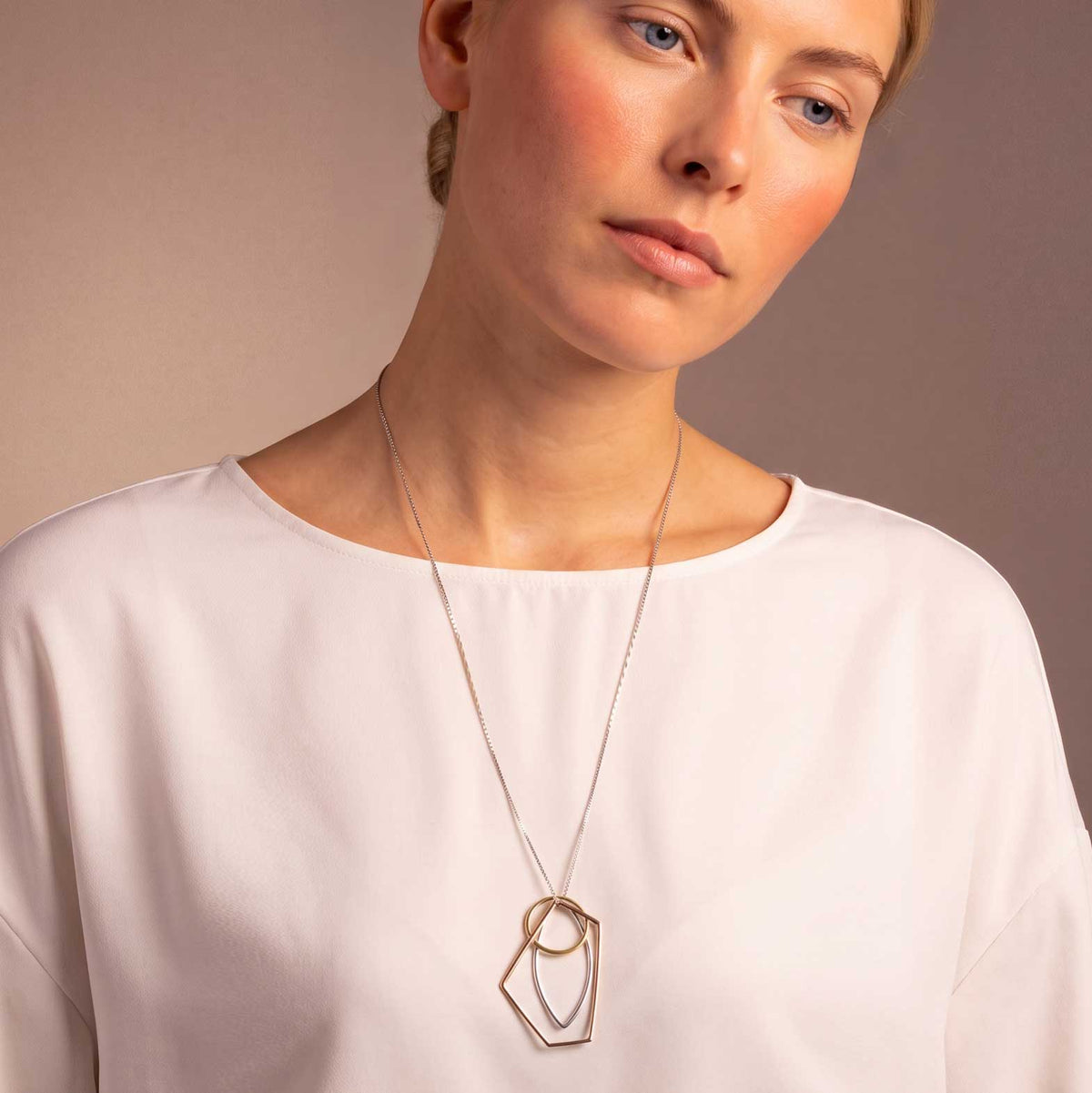 Pinnacle Shapes Necklace