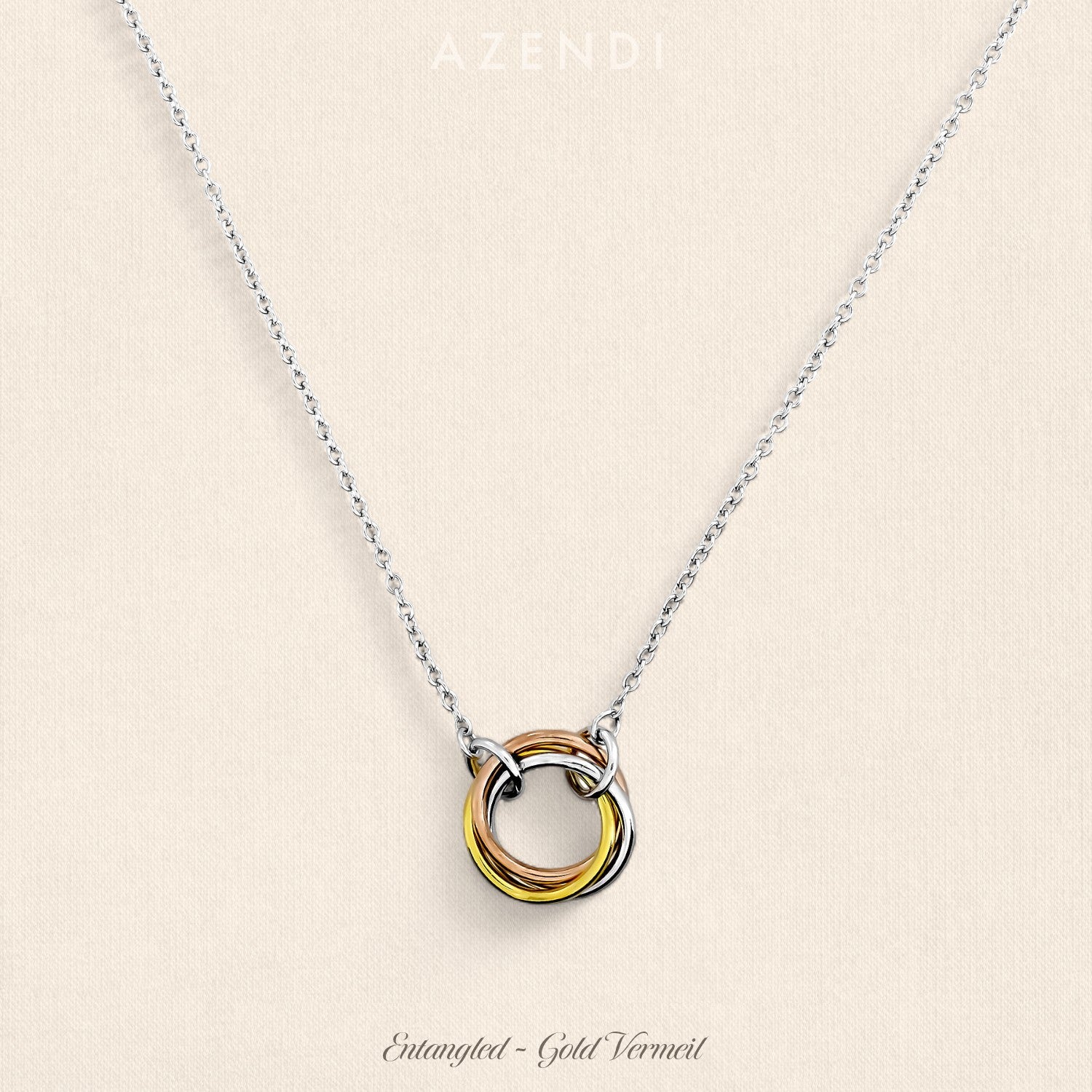 Entangled Love Knot Necklace