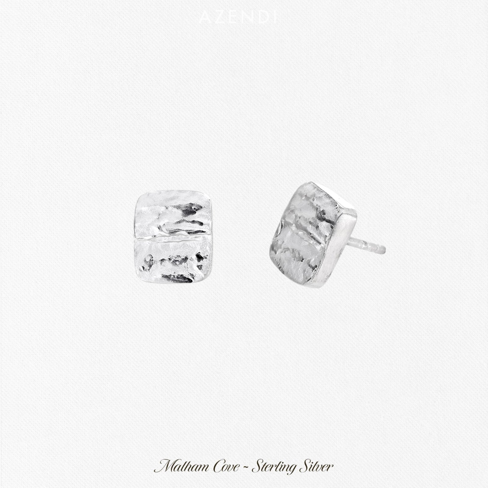 Malham Cove Rectangle Studs