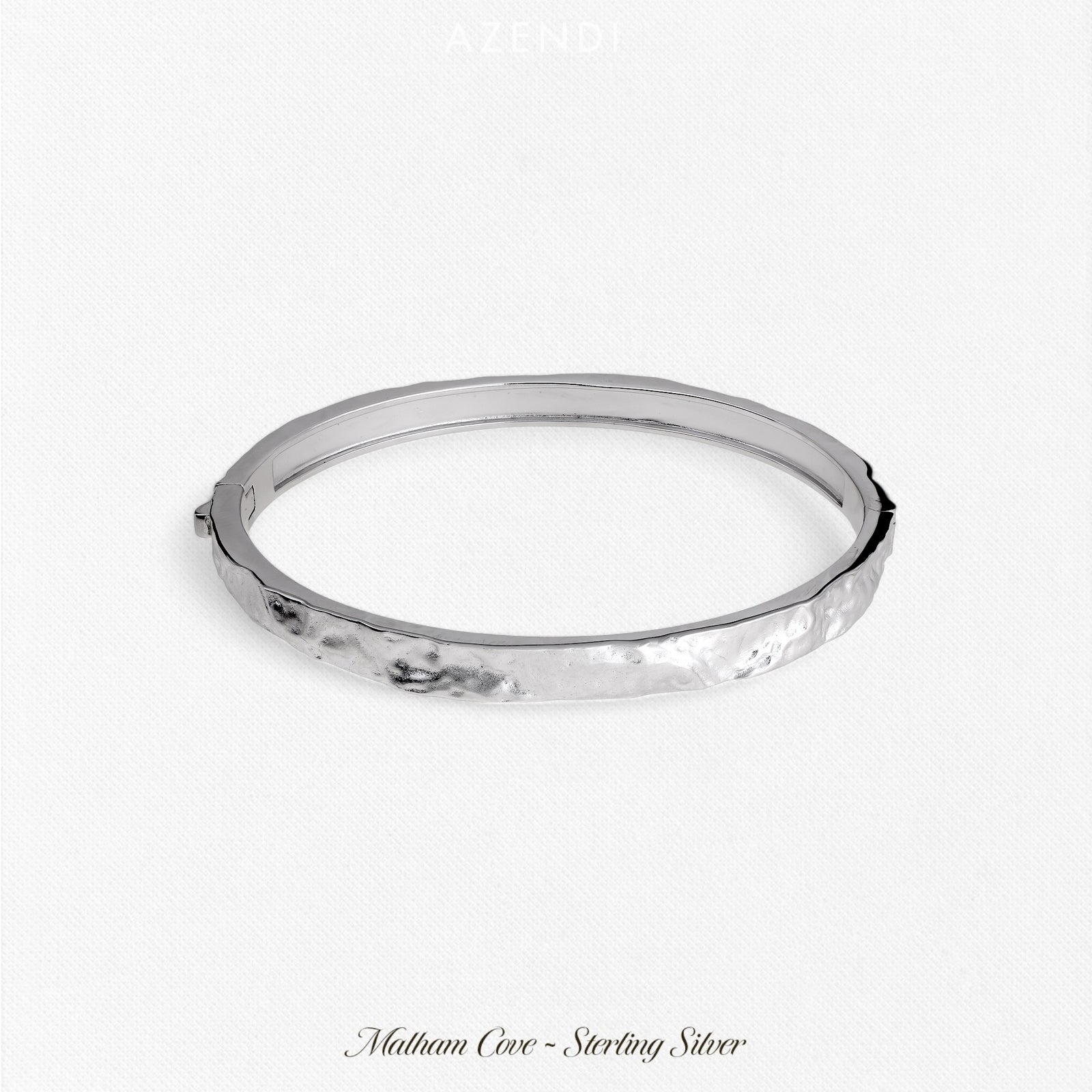 Malham Cove Textured Bangle