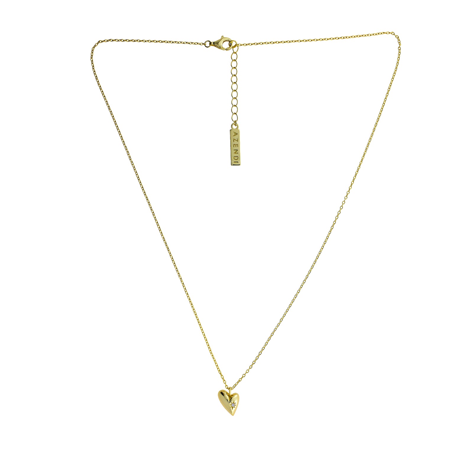 Polished Heart Pendant