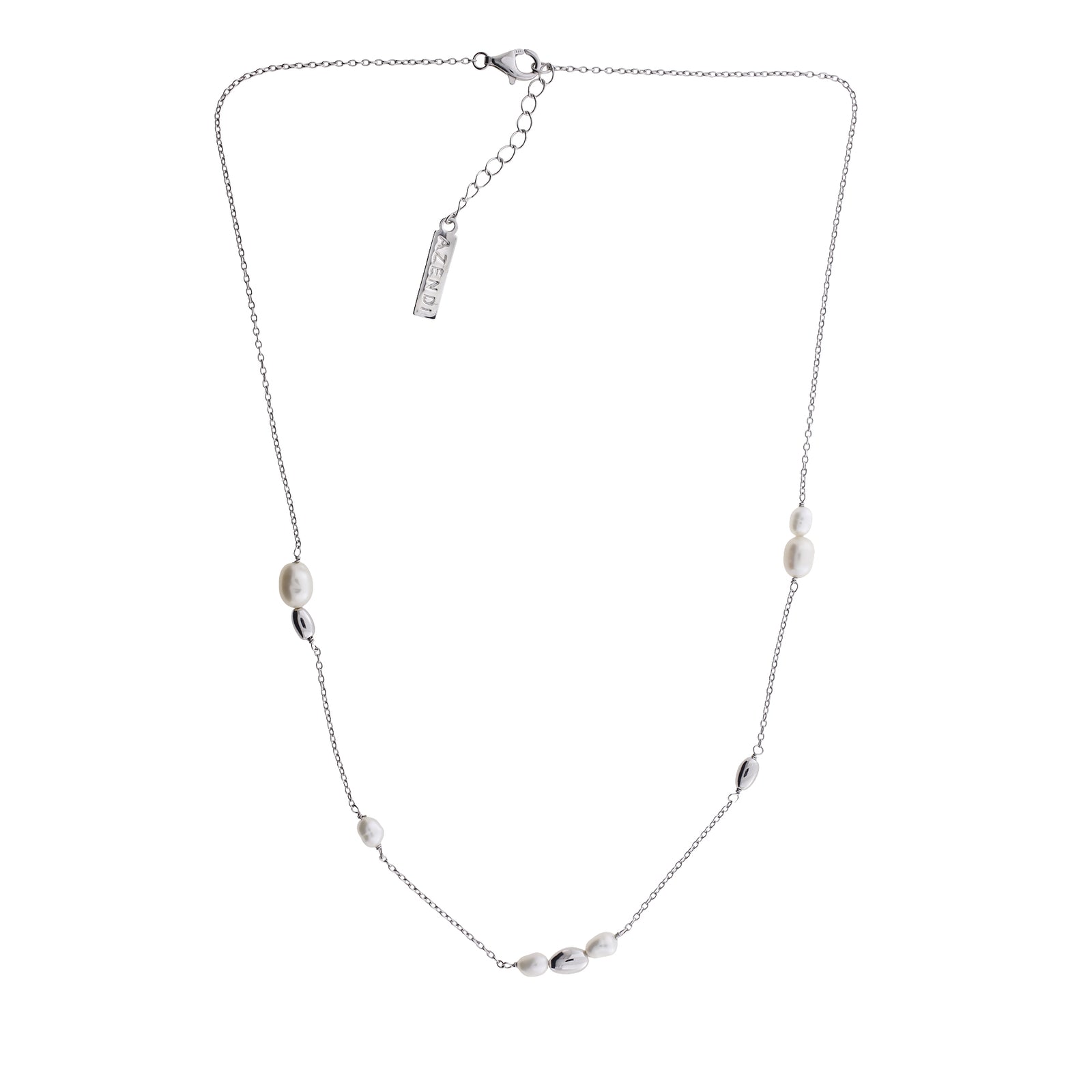 Freshwater Pearl and Bead Necklace