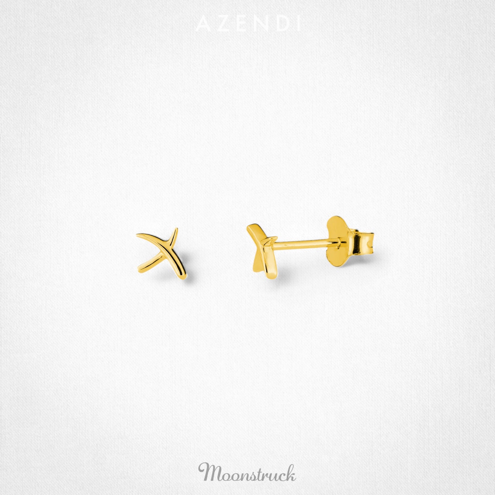 Polished Kisses Stud Earrings