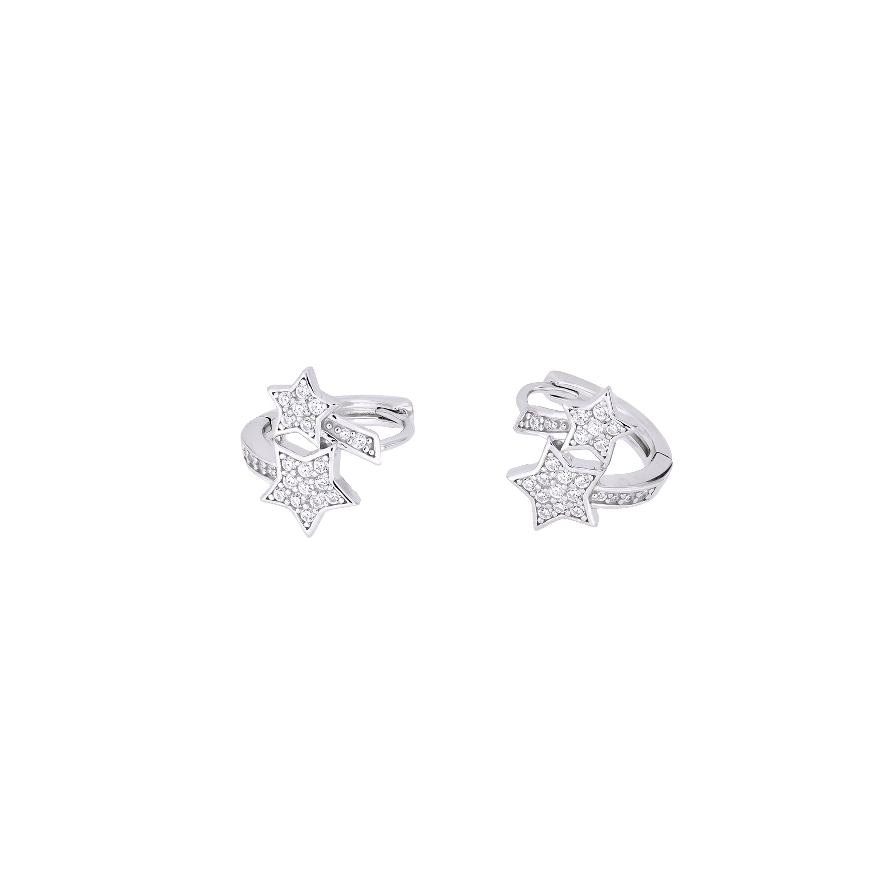 Shooting Stars Hoop Earrings