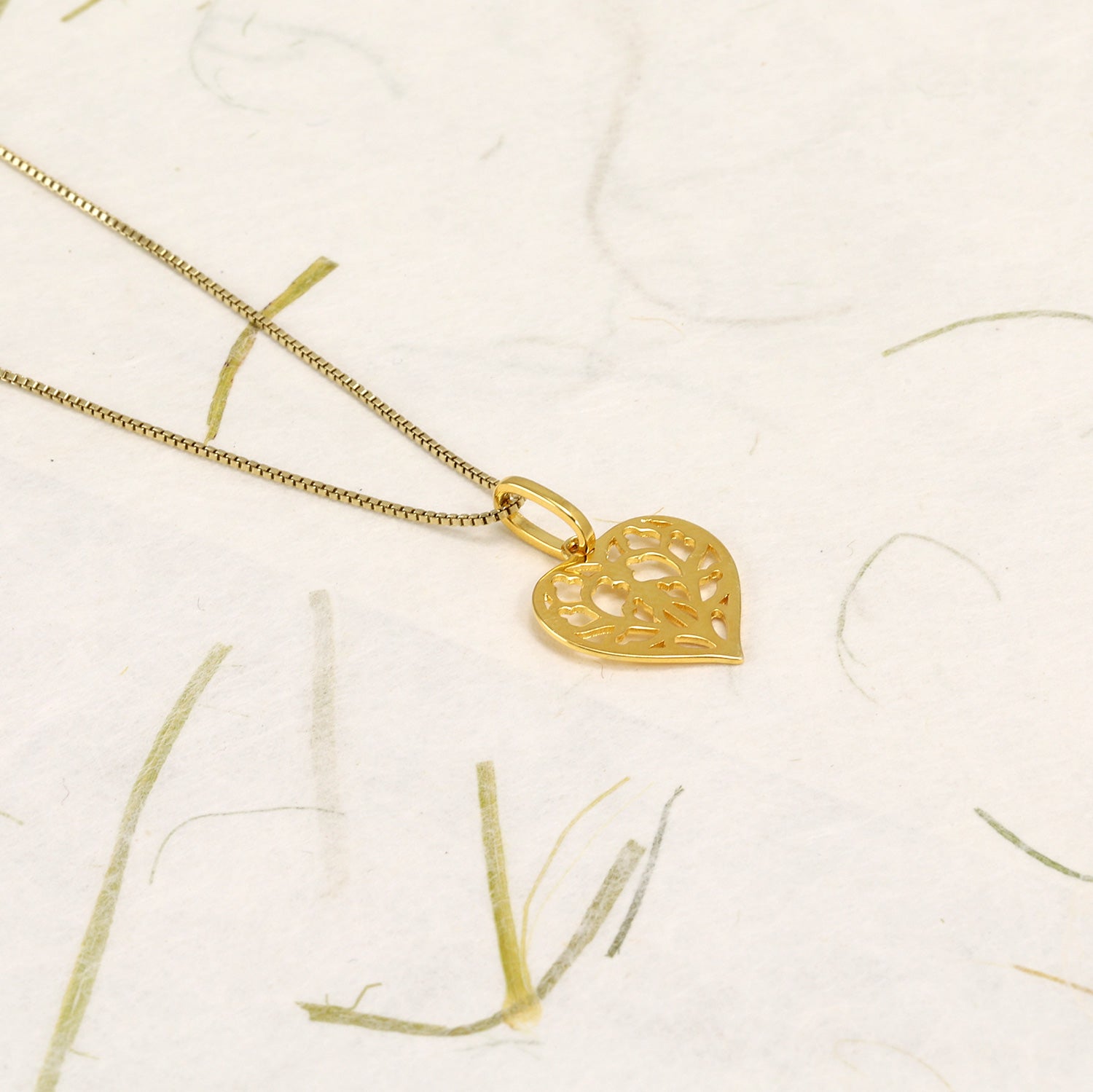 Gold Vermeil Miniature Heart of Yorkshire Pendant