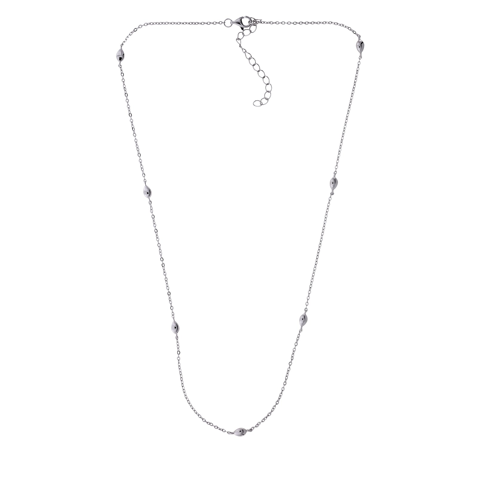 Cloudburst Scattered Raindrops Necklace