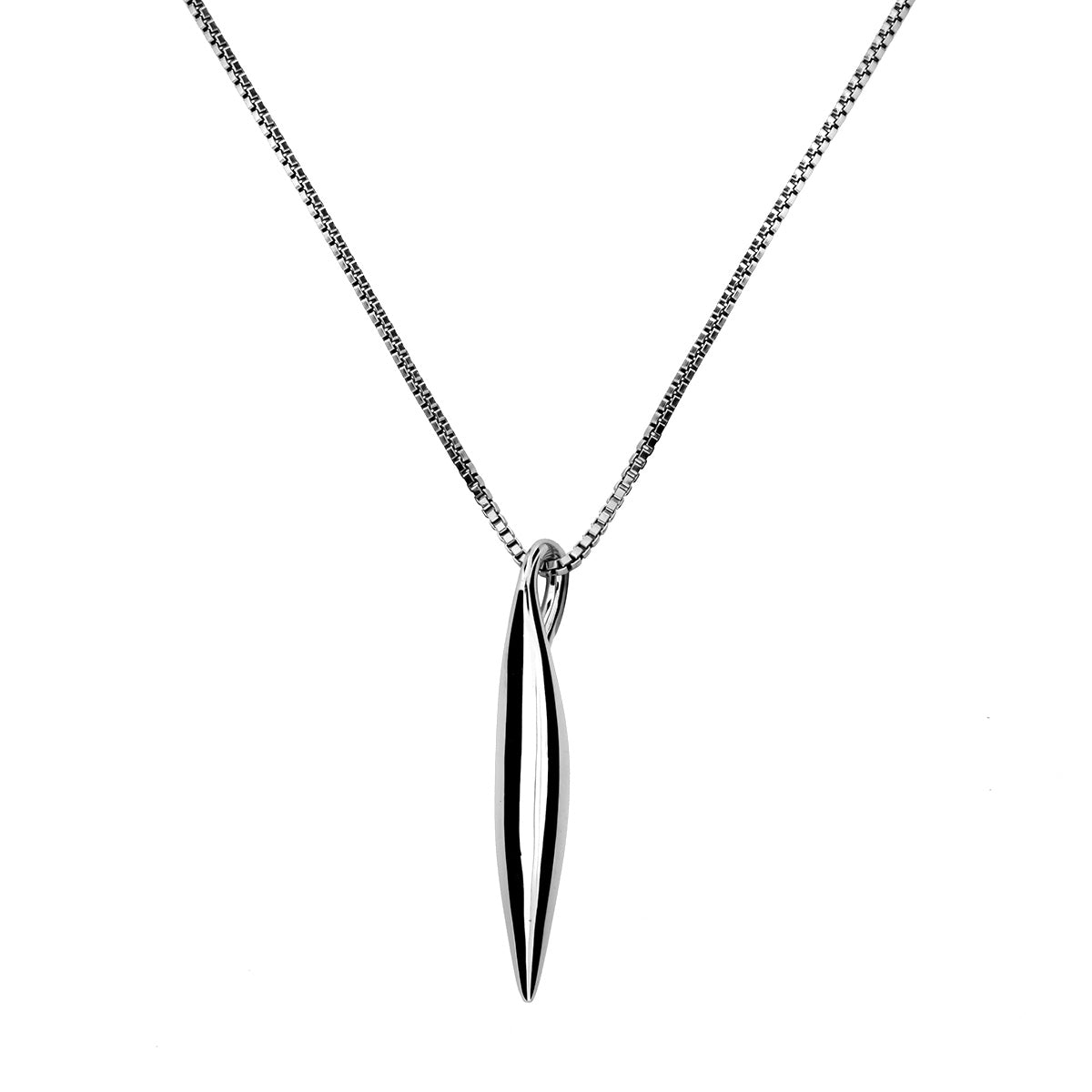 Silver Needle Pendant