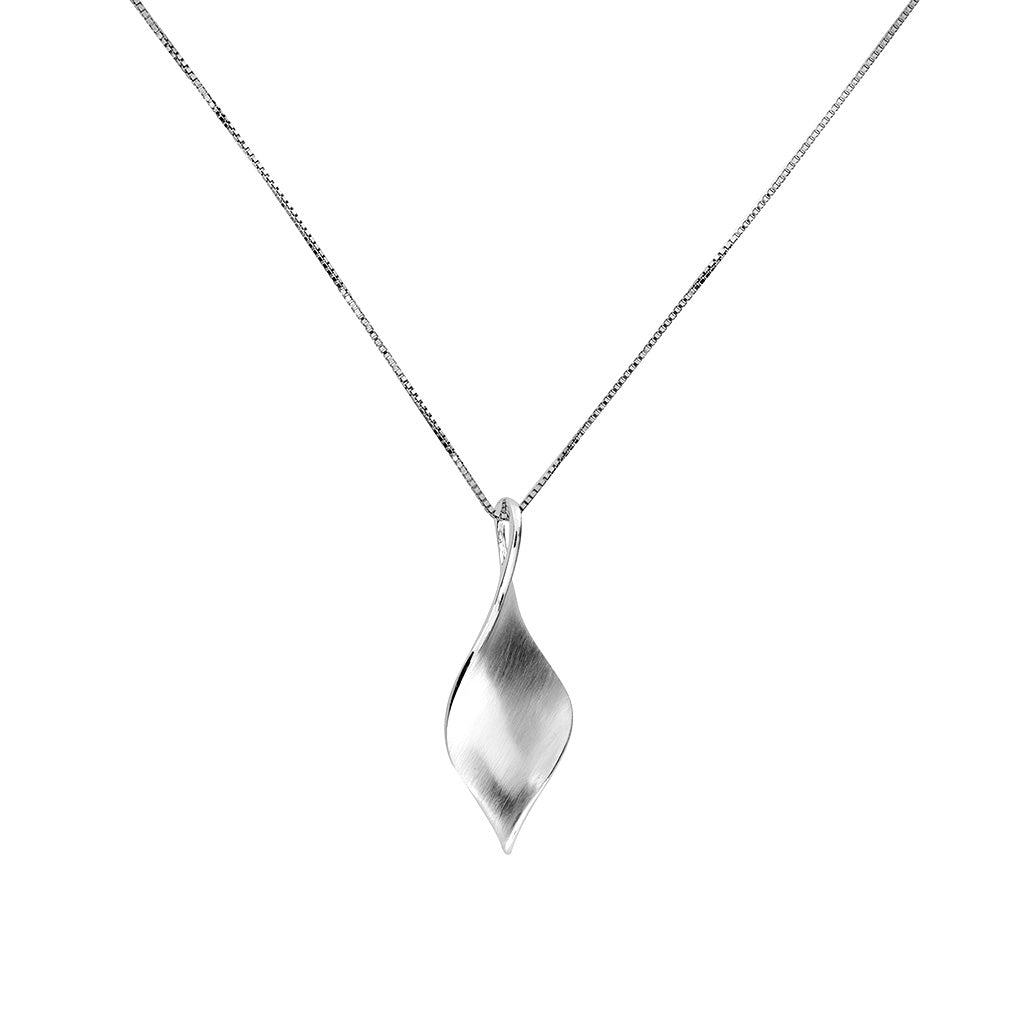 Silver Twist Pendant