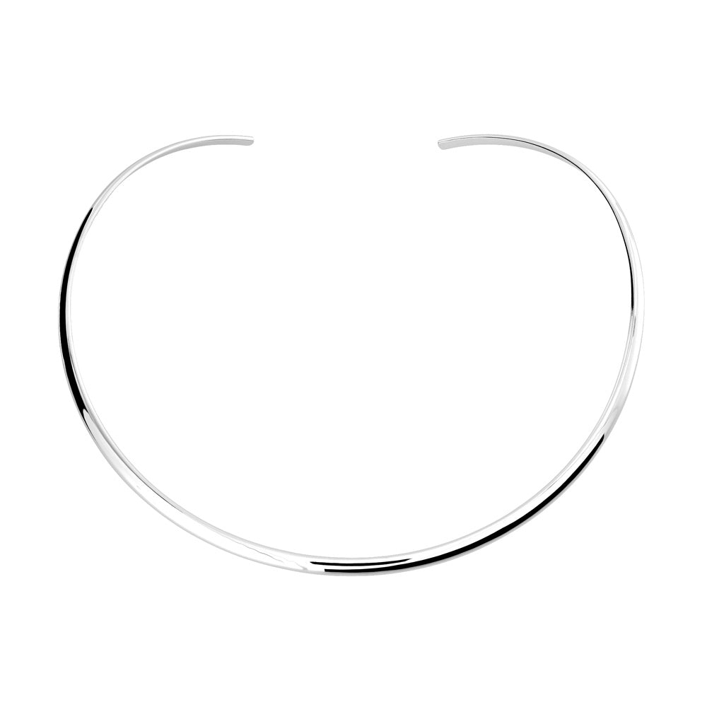 Silver Collar Necklace