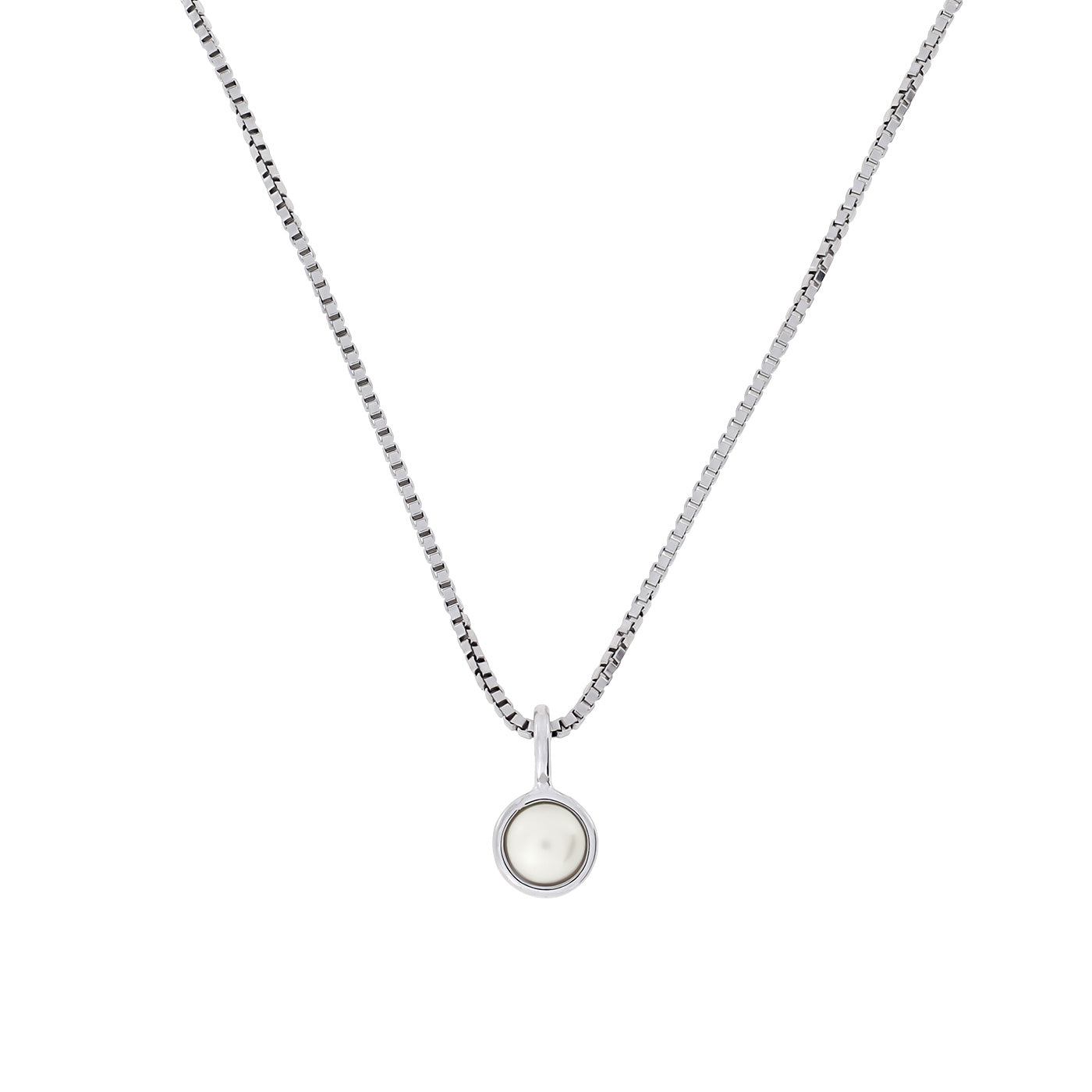 June Birthstone Pendant - Freshwater Pearl
