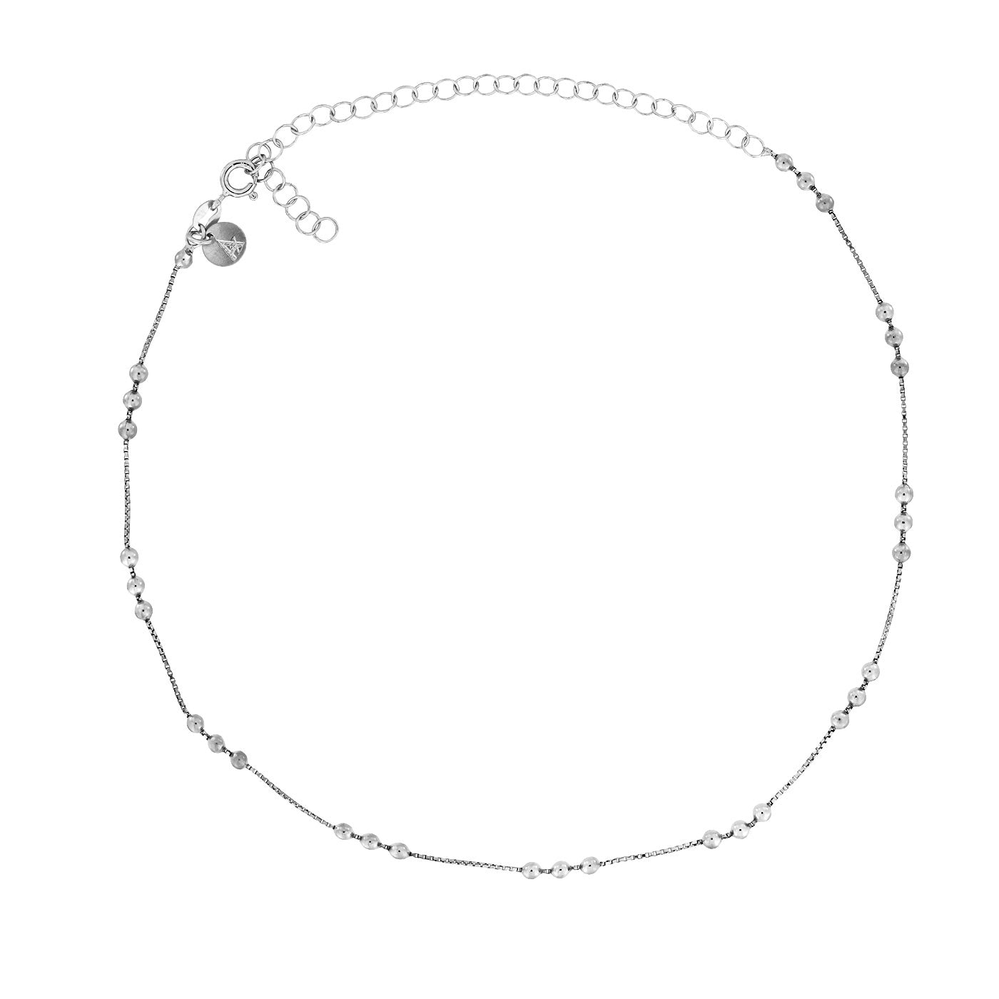 Triple Bead Choker Necklace