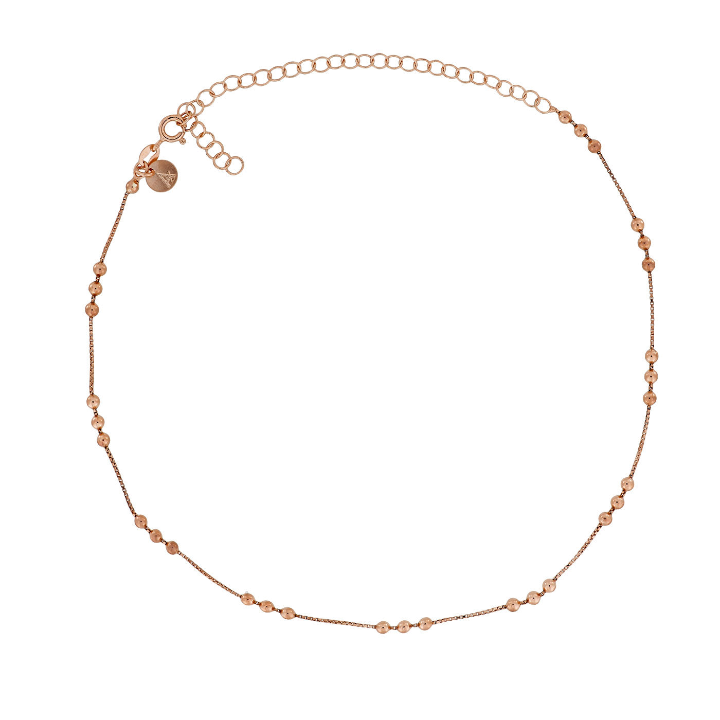 Triple Bead Choker Necklace