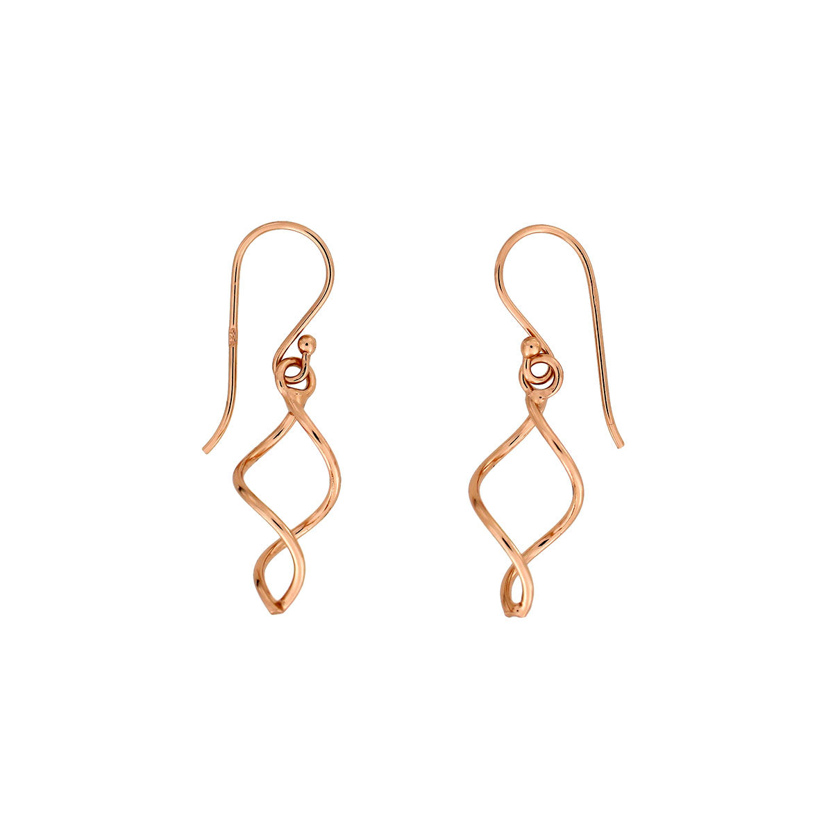 Simple Twist Drop Earring