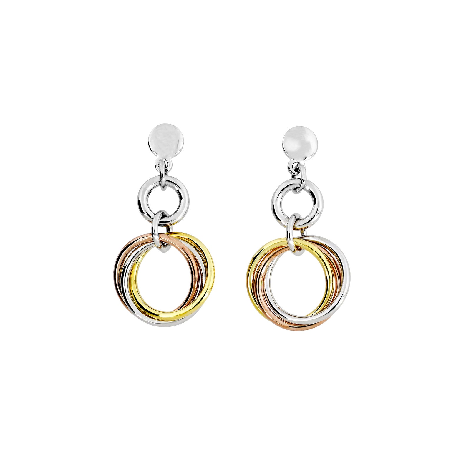 Entangled Love Knot Drop Earring