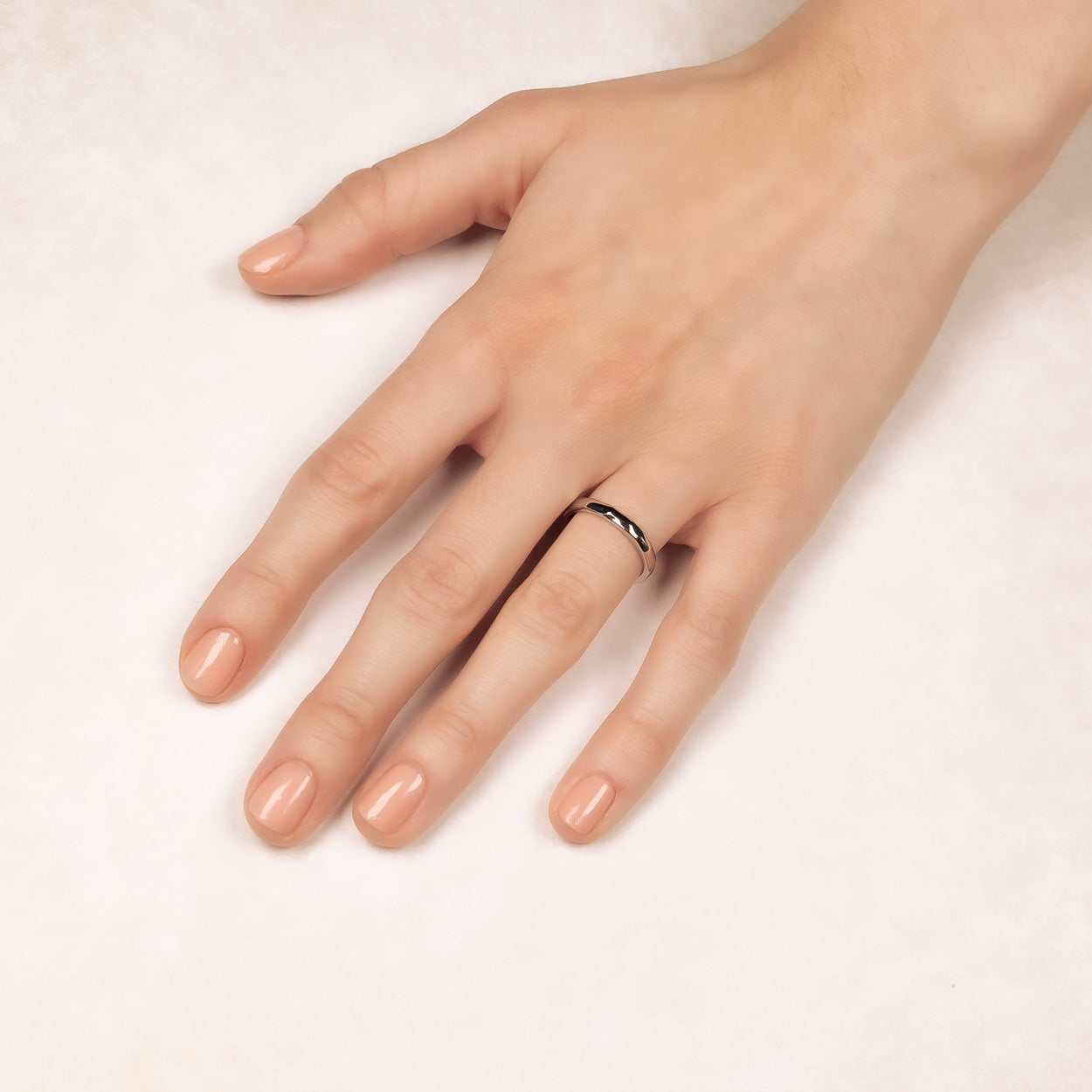 Sterling Silver Faceted Elements Ring