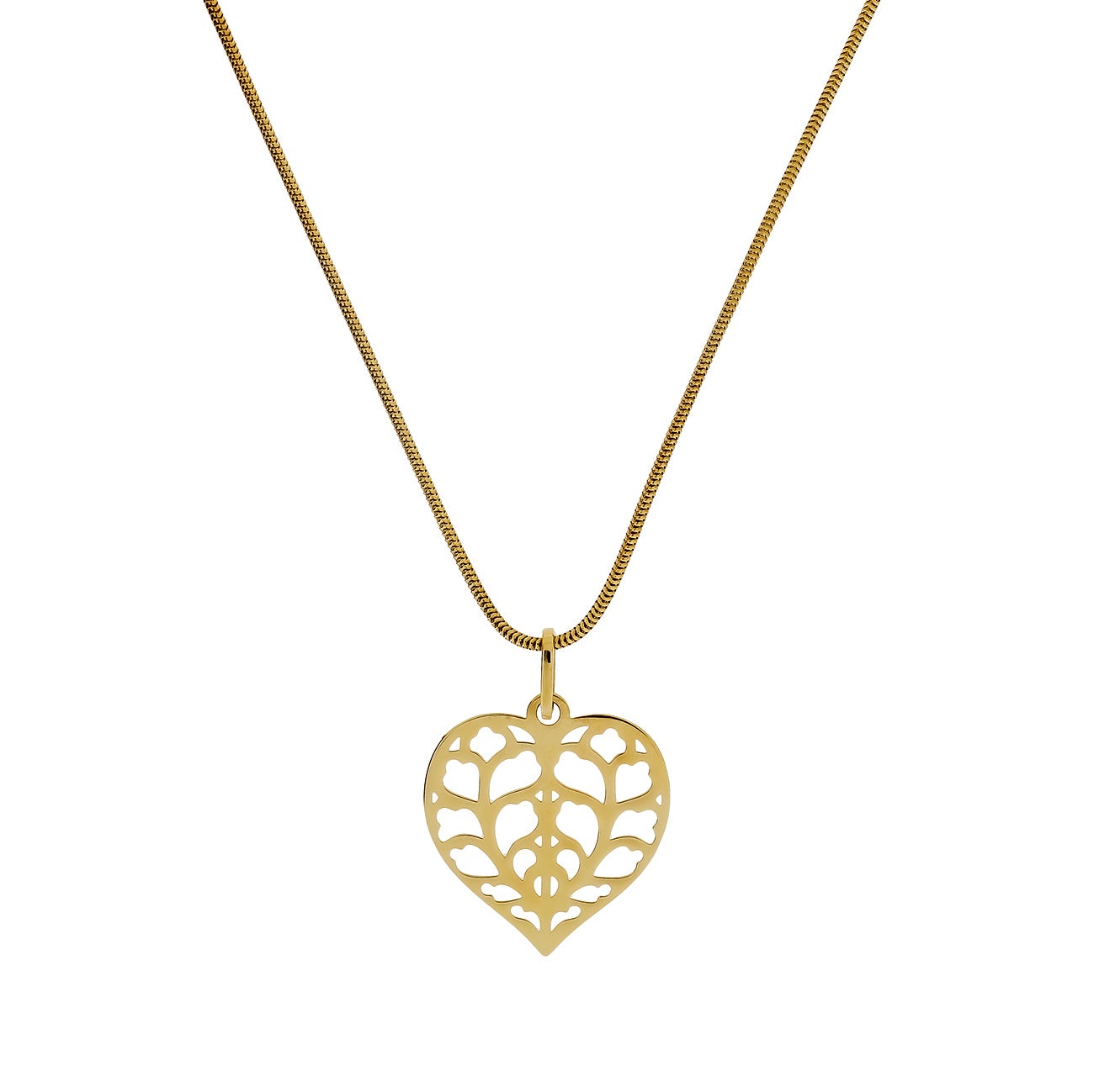 Limited Edition 18ct Yellow Gold Heart of Yorkshire 3cm Pendant