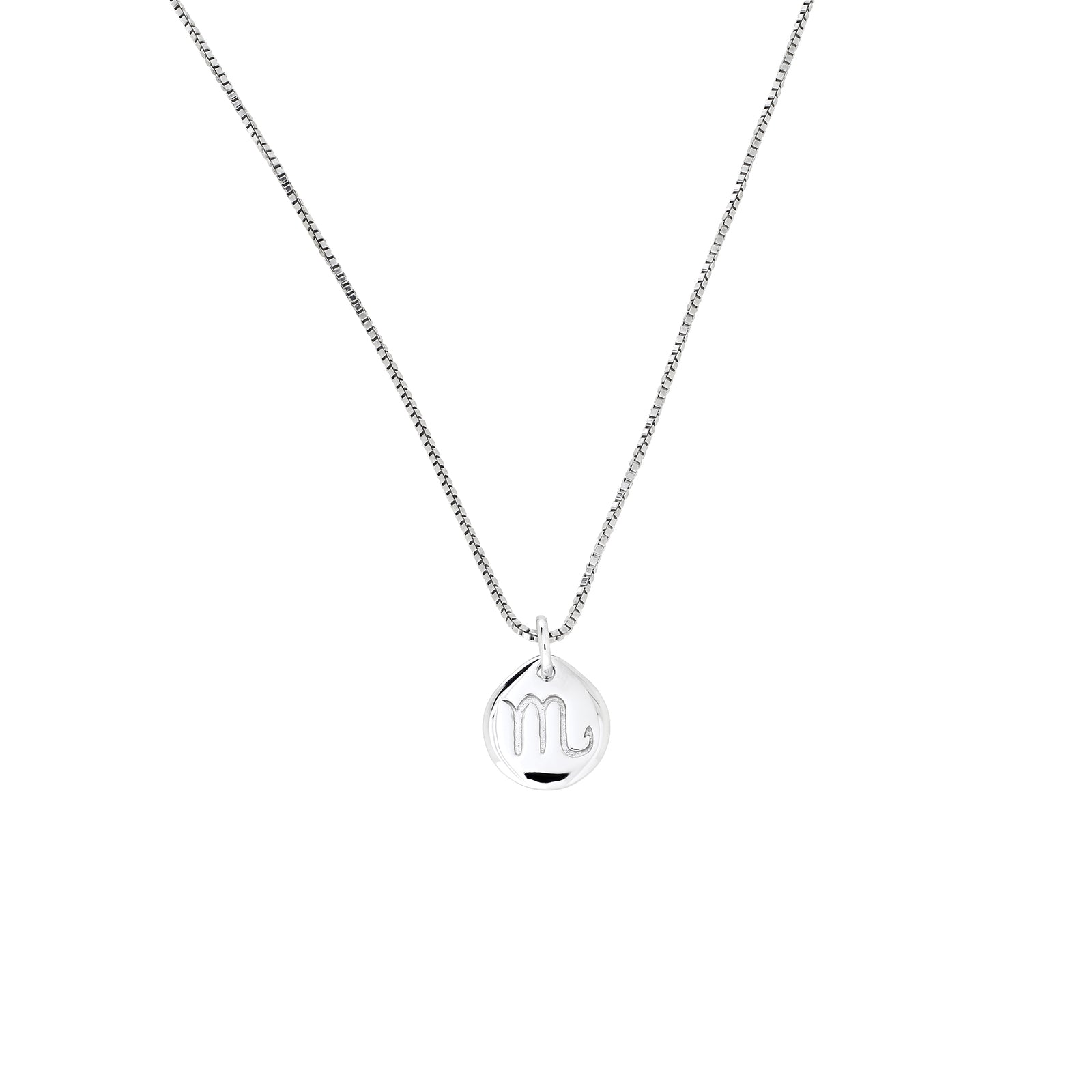 Silver Scorpio Zodiac Pendant