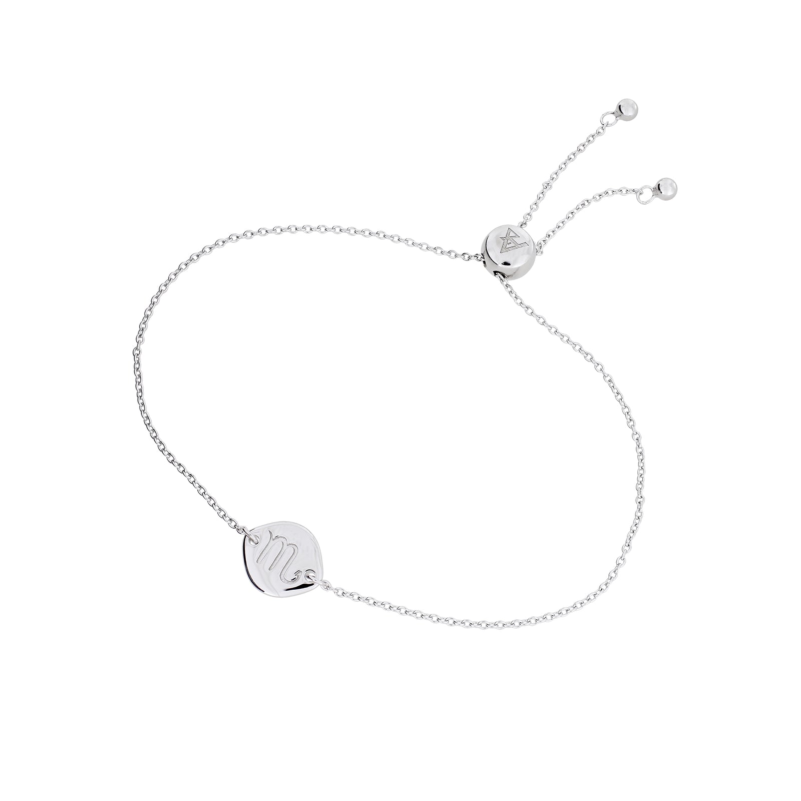 Silver Scorpio Zodiac Adjustable Bracelet