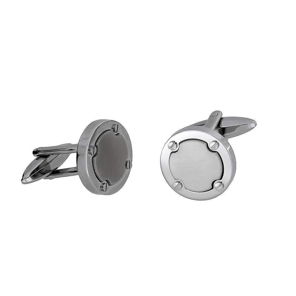 Steel Rivet Cufflinks