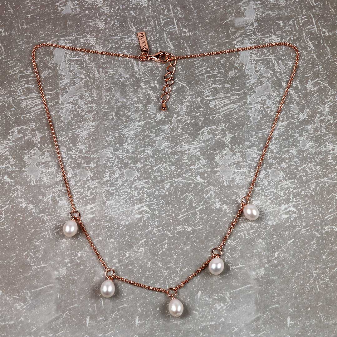 Teardrop Freshwater Pearls Necklace