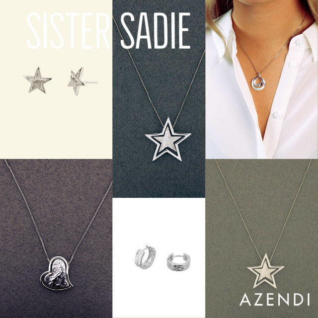 The Sister Sadie Collection: Uniquely Textured Sterling silver