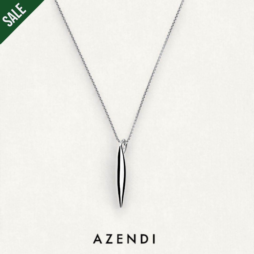 Silver Needle Pendant