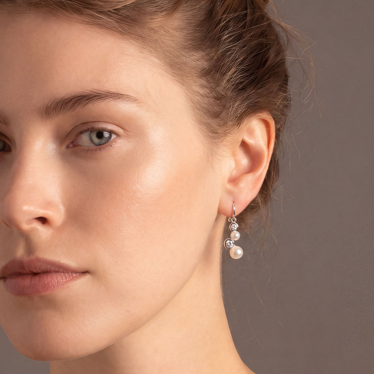 Pearl Cascade Drop Earrings
