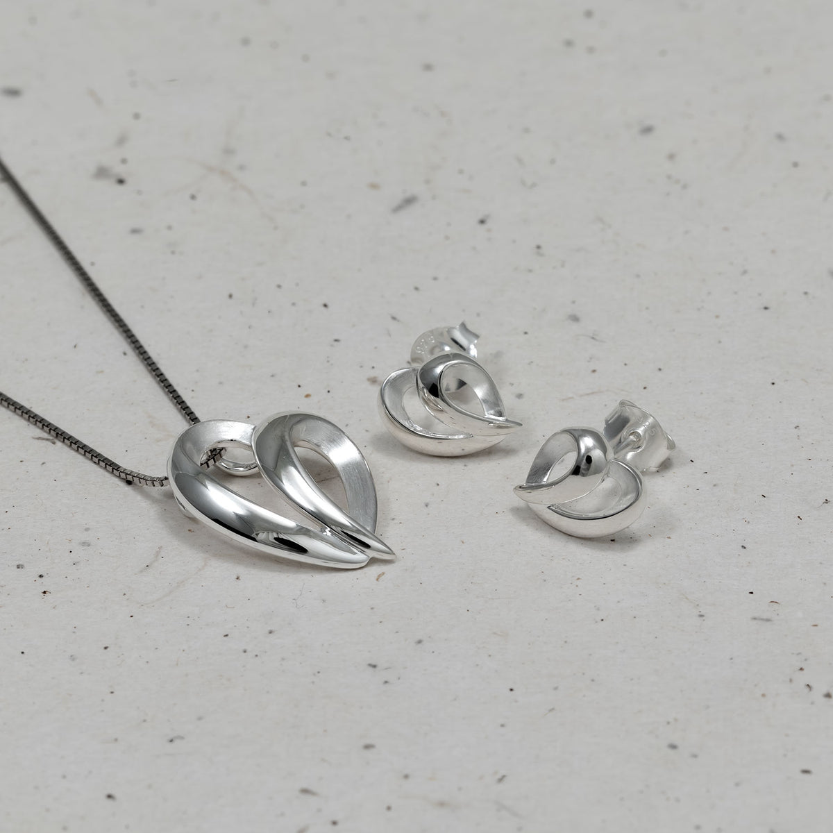 Leaping Heart Earrings