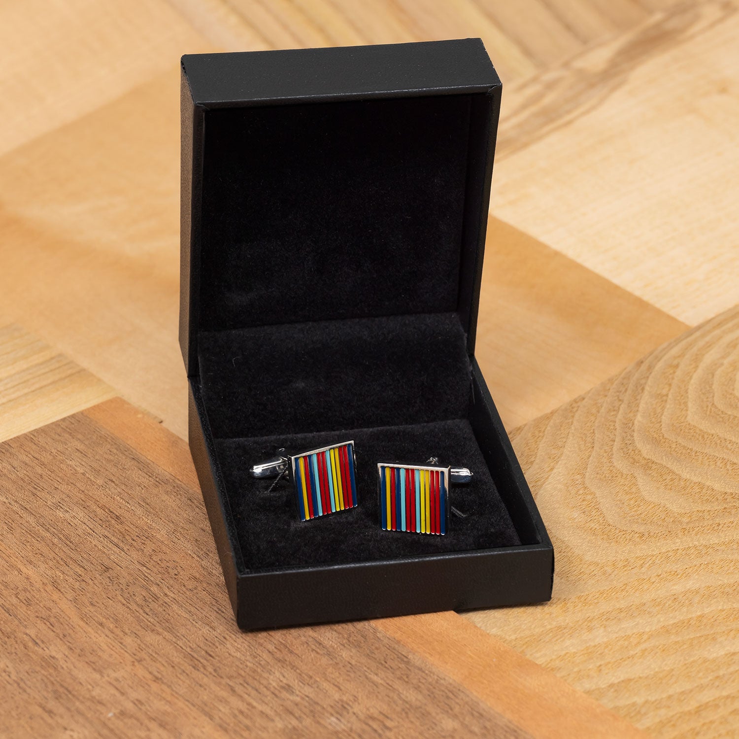 Colourful Stripes Cufflink