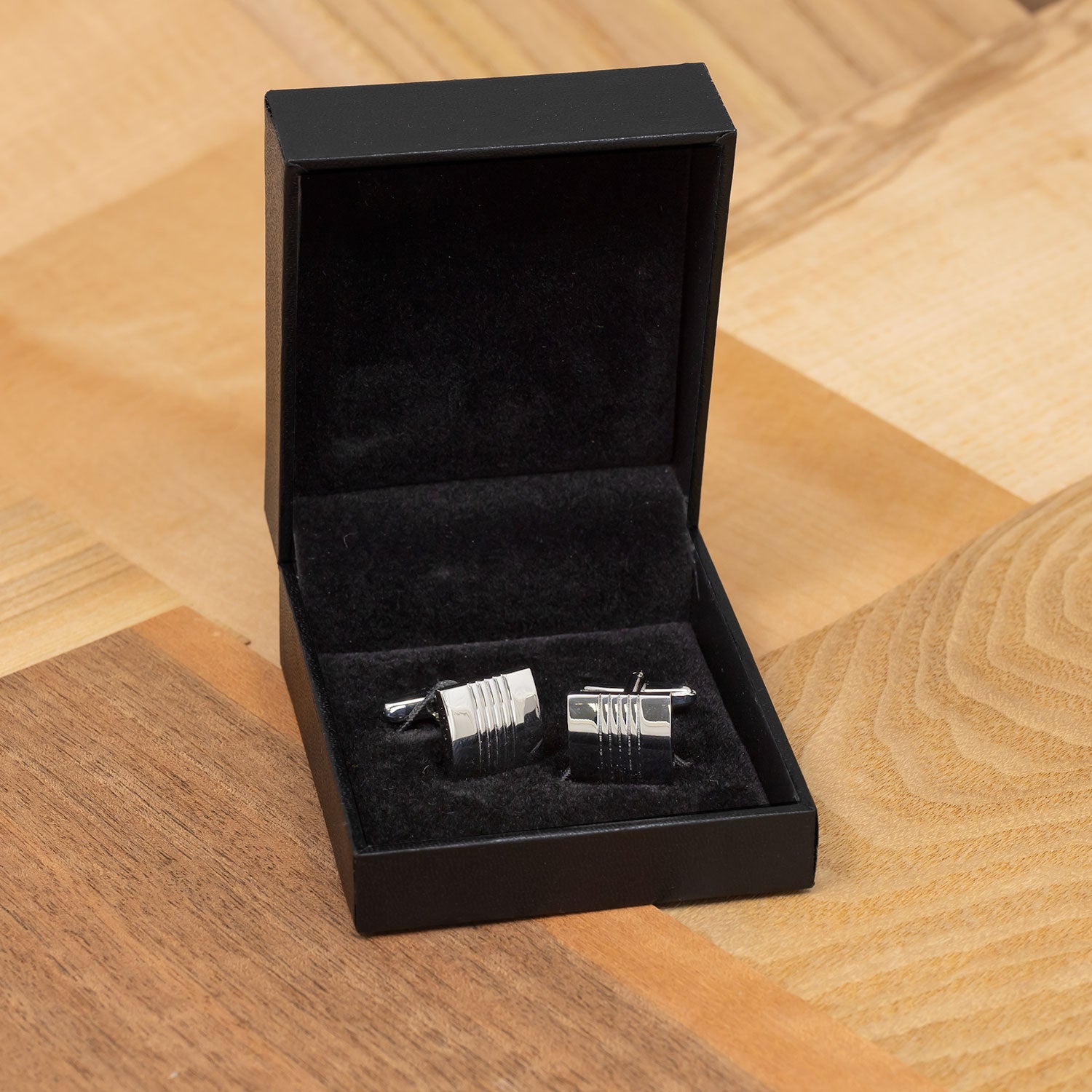 Five Grooves Cufflinks