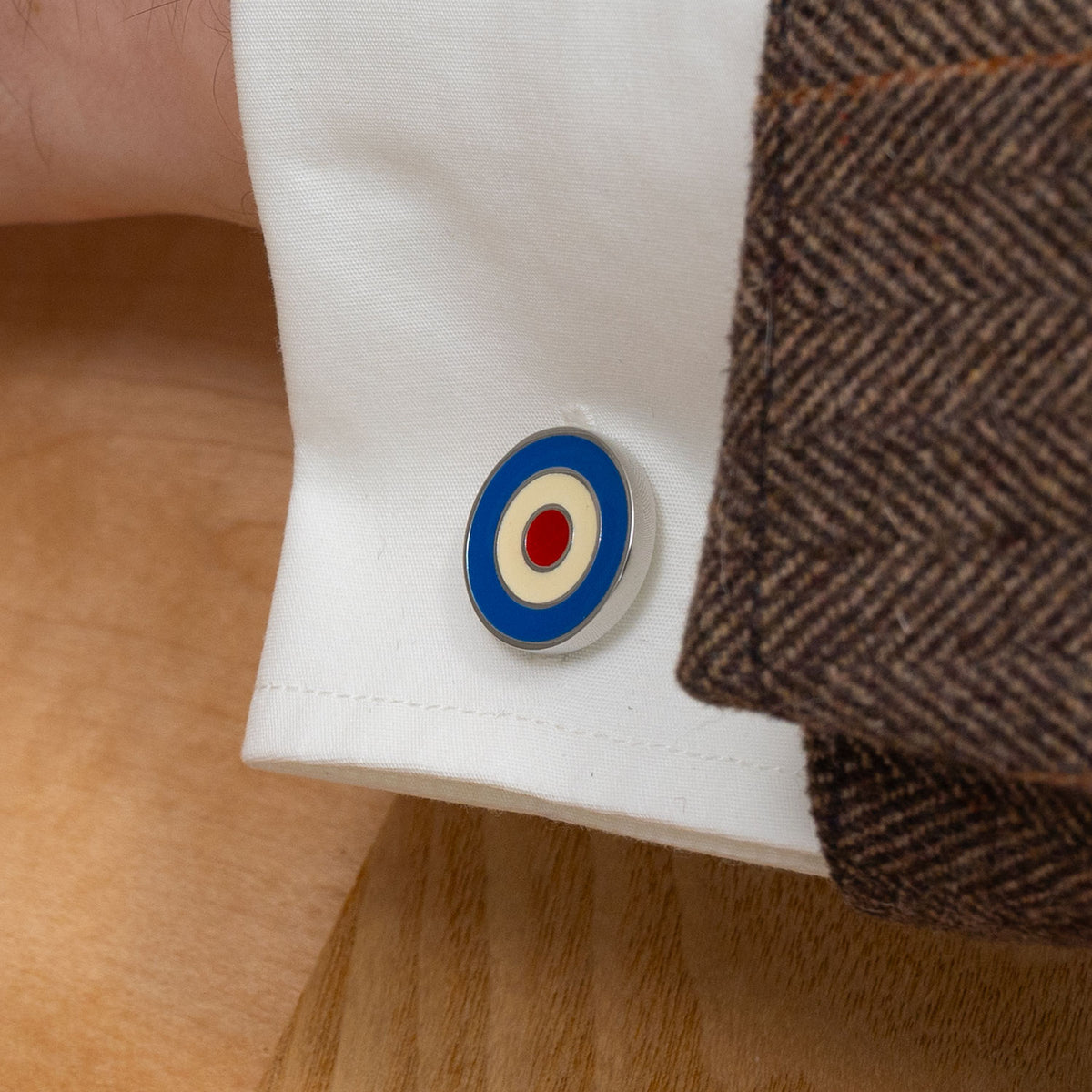 Round Target Cufflinks