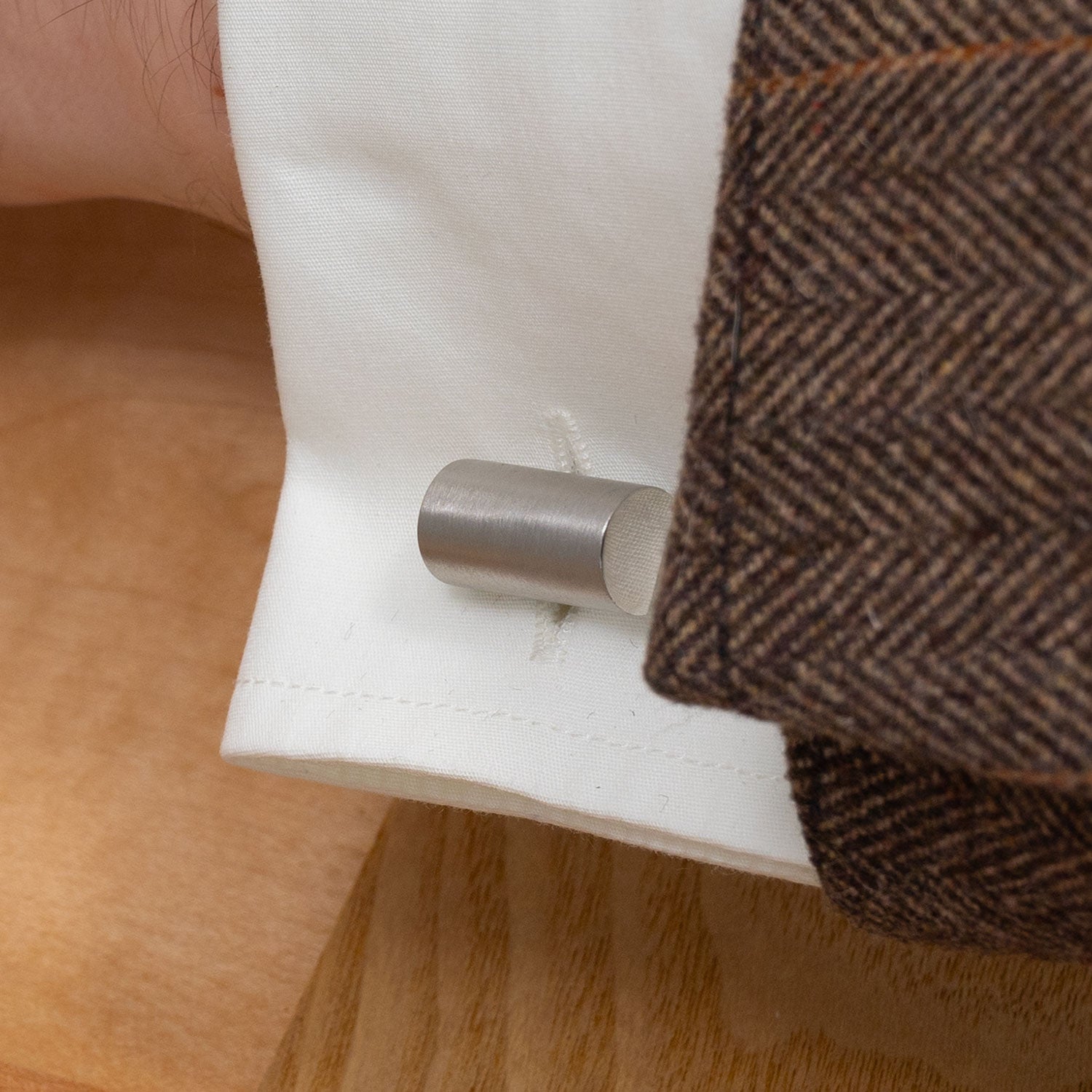 Satin Bar Cufflink