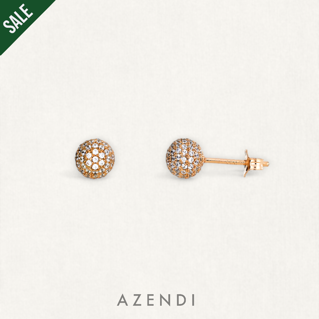 Pavé Sphere Stud Earrings