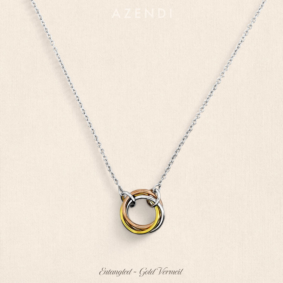 Entangled Love Knot Necklace