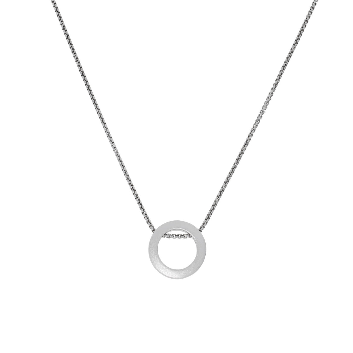 Silver Halo Necklace