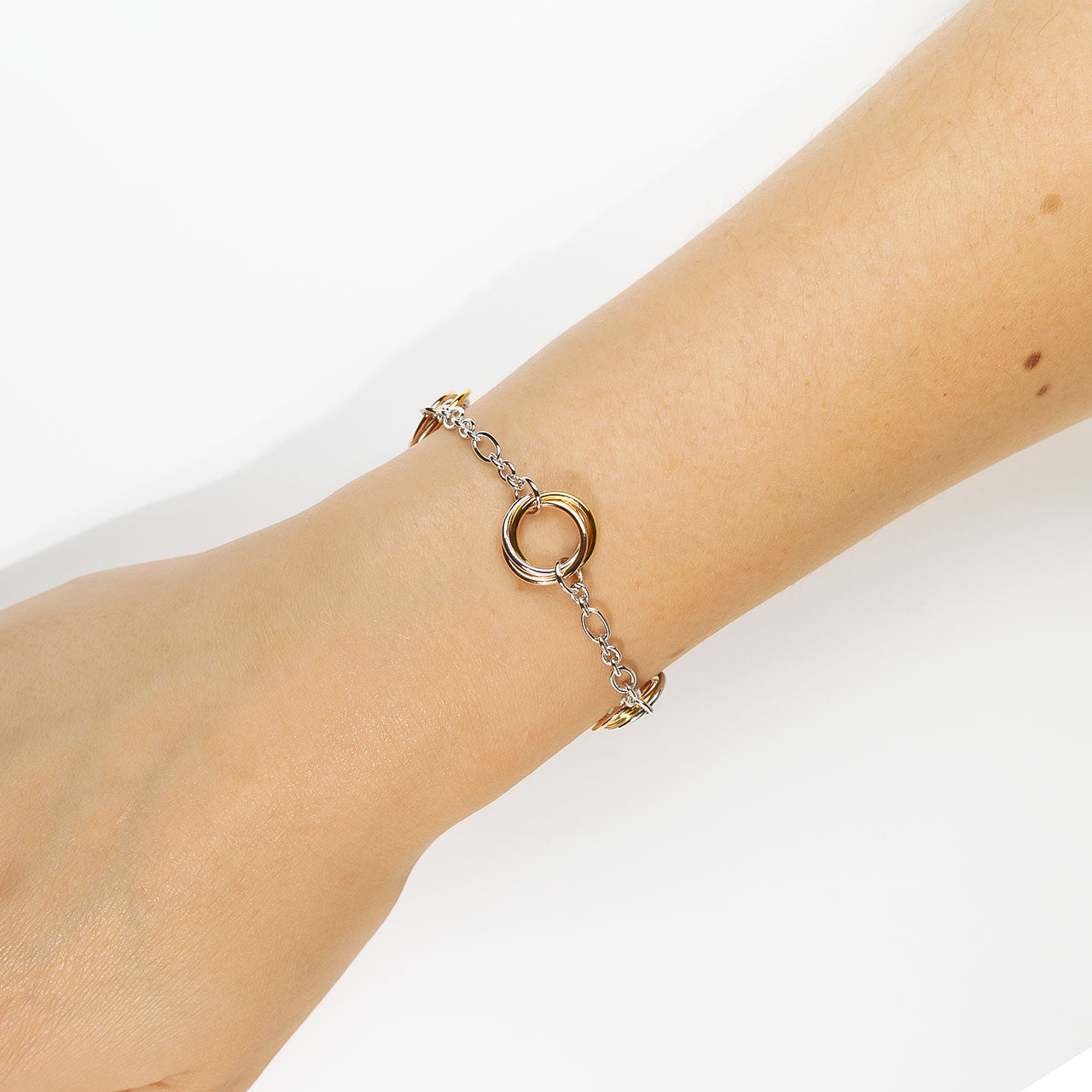 Entangled Multiple Love Knot Bracelet