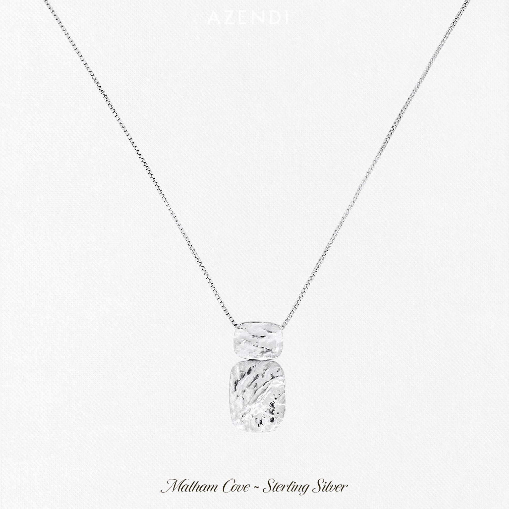Malham Cove Rectangles Pendant