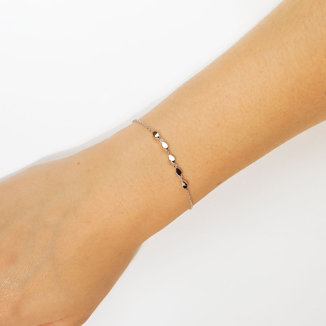 Cloudburst Raindrops Adjustable Bracelet