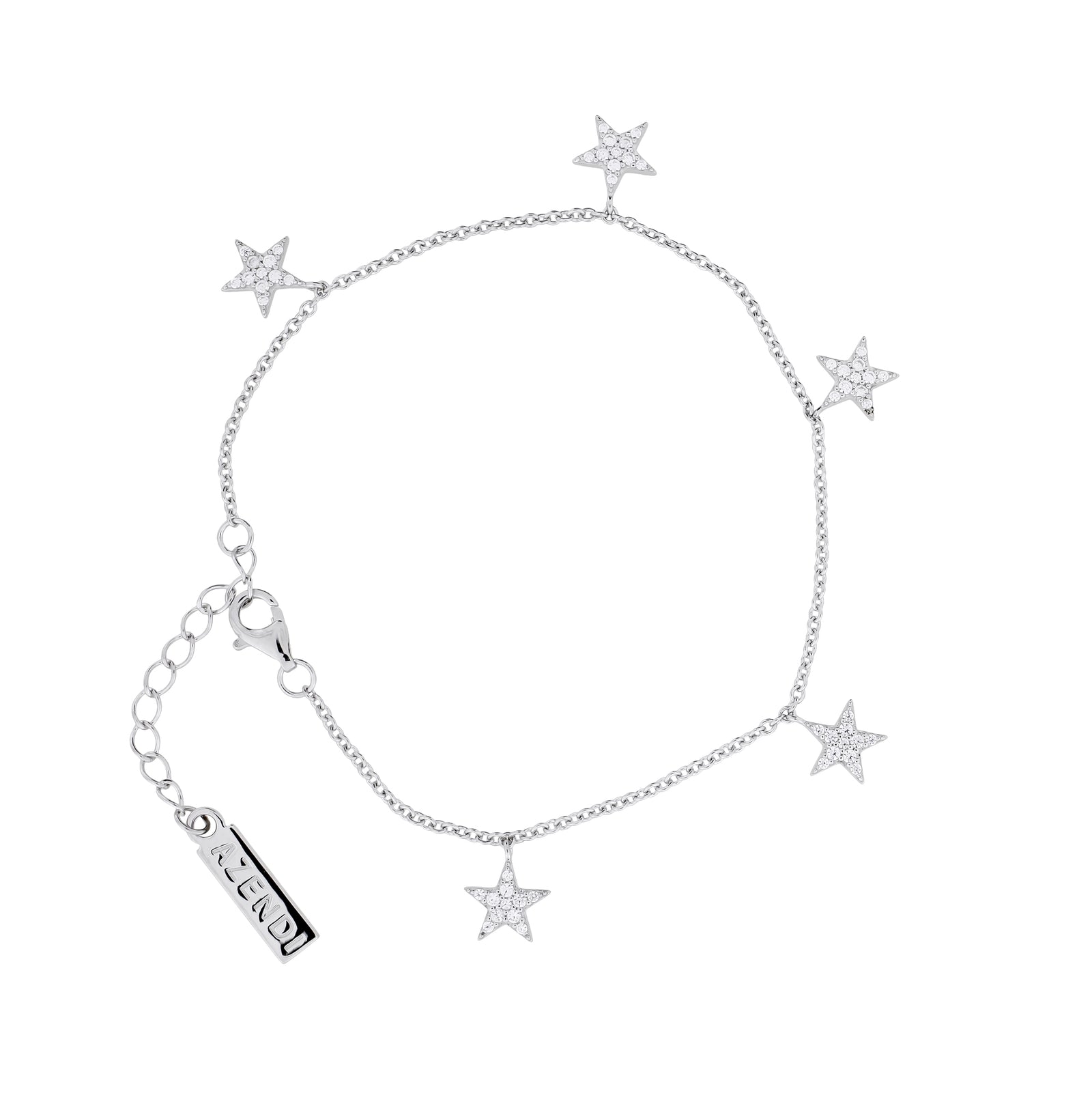 Aoiy - Bracelet Femme - Argent Sterling - cercle éternité avec cordon en  coton noir, zdb019he