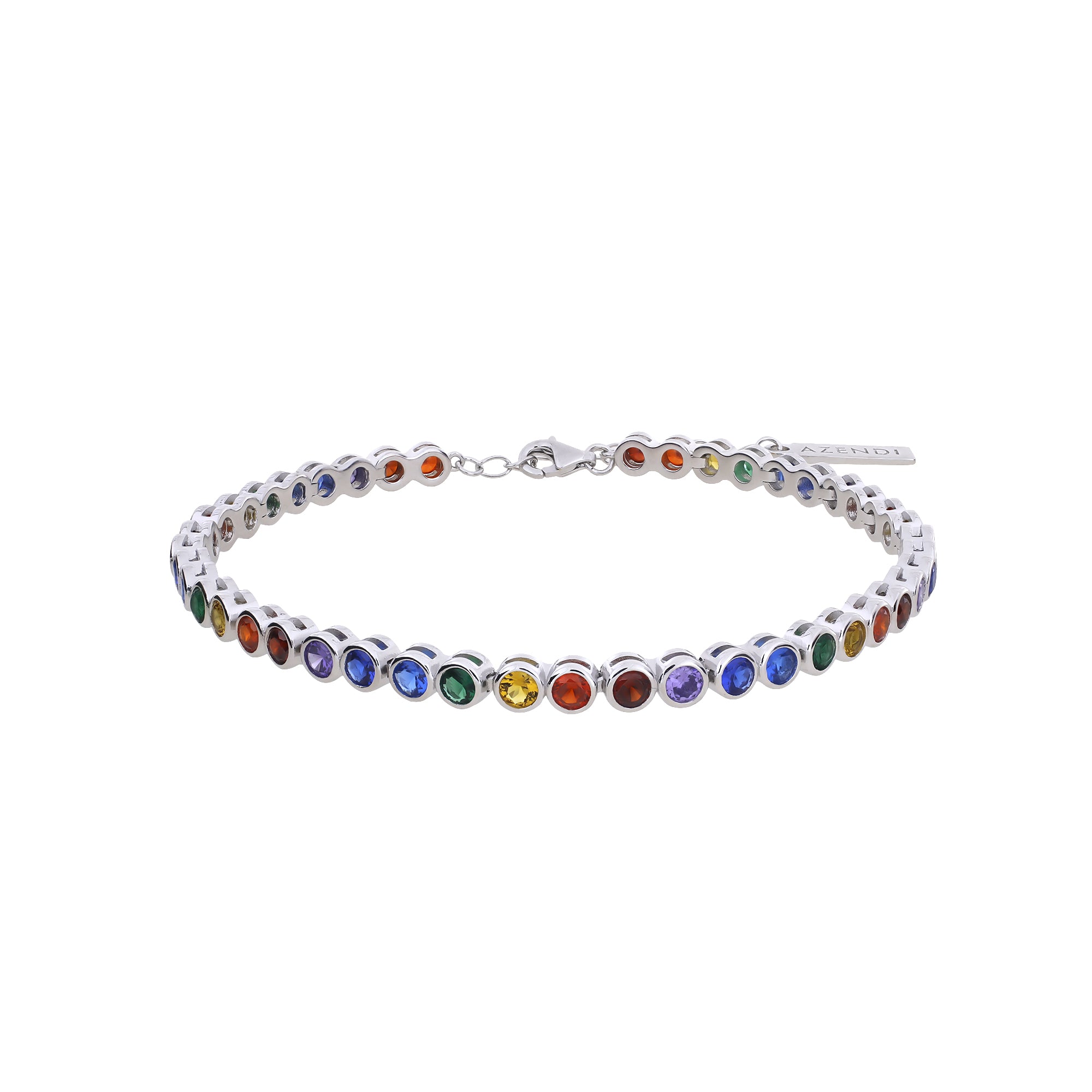Sparkling Rainbow Stones Bracelet
