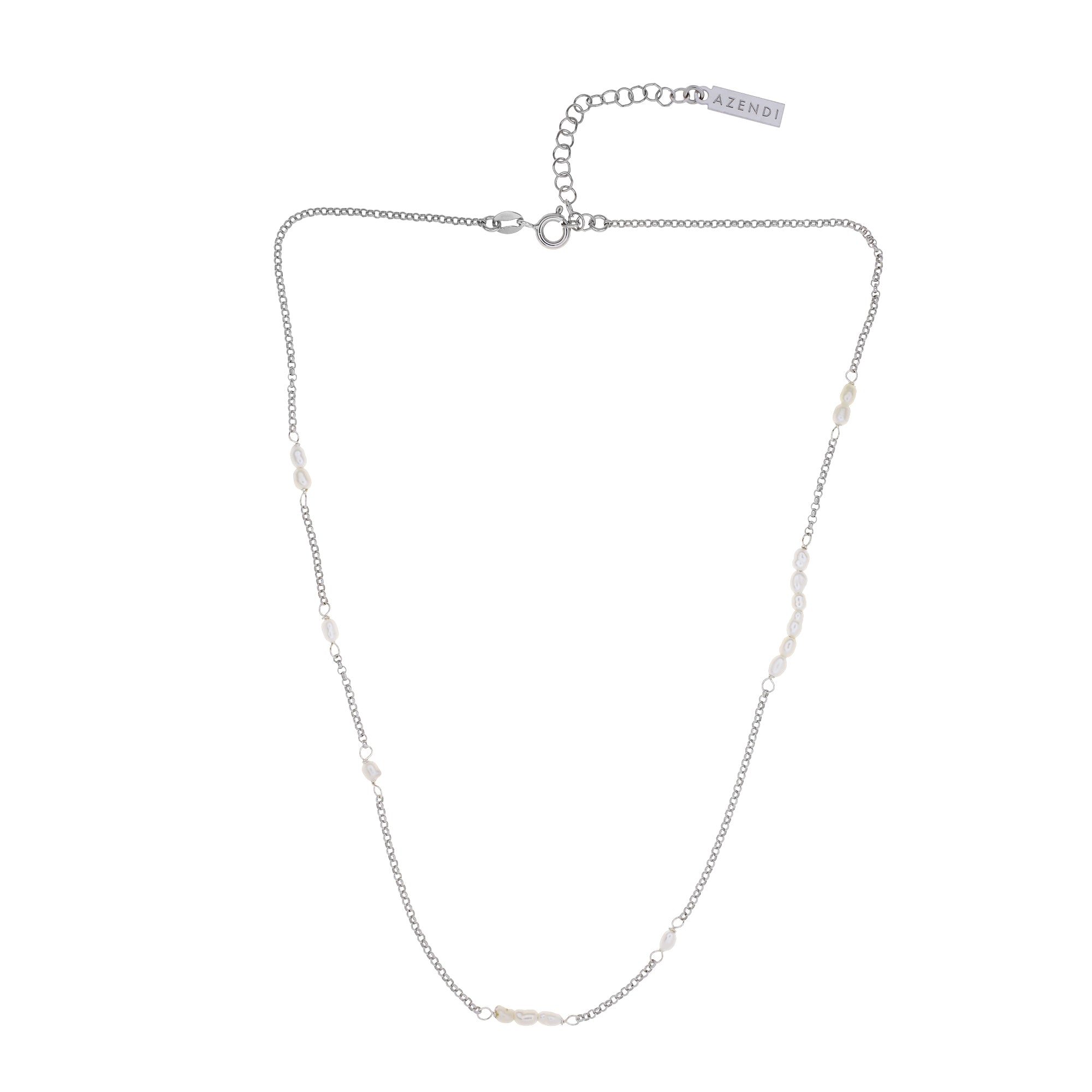 Sterling Silver Freshwater Pearl Necklace