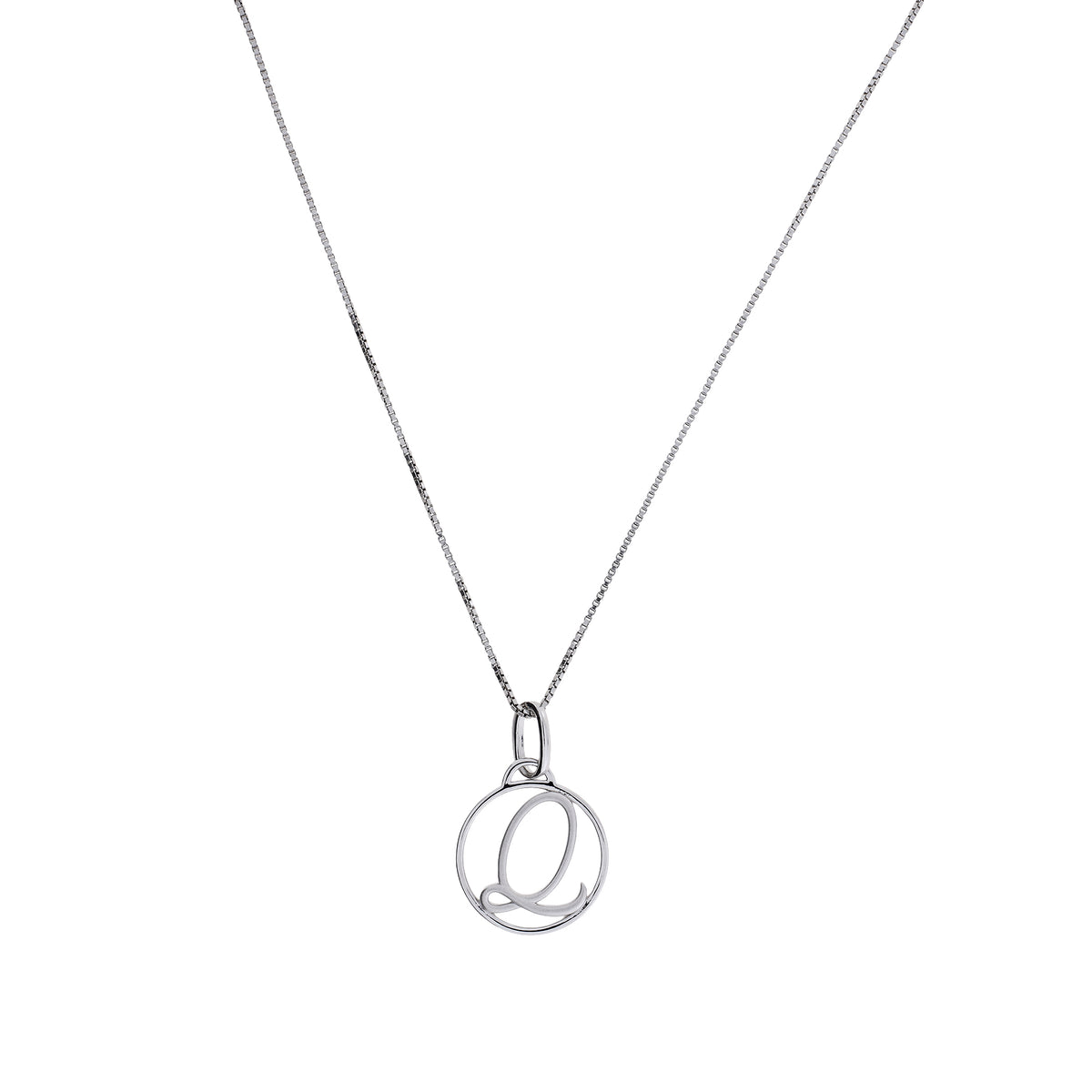 Initial Letter Necklace