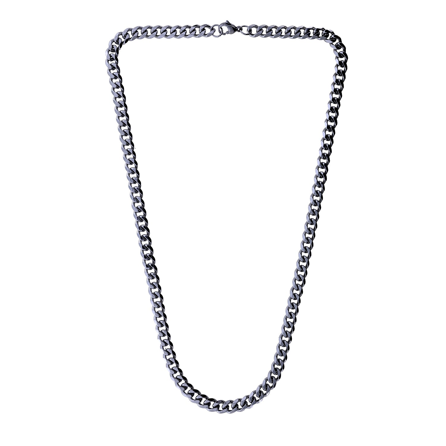 Men's Steel Curb Neck Chain