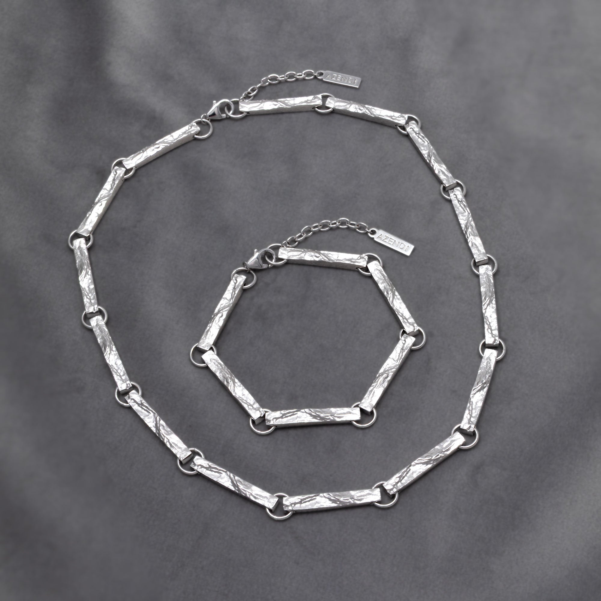 Malham Cove Bar Link Bracelet
