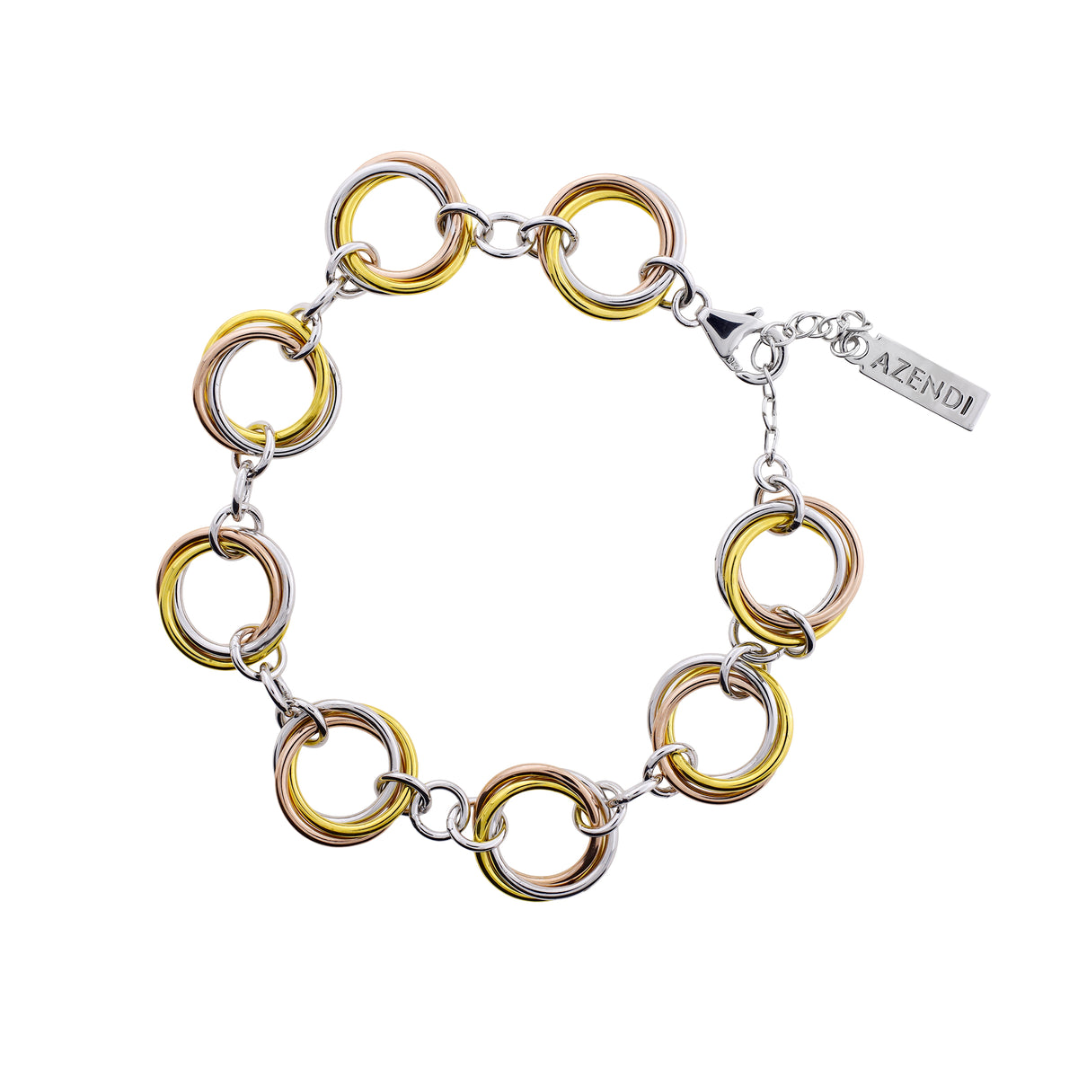 Entangled Continuous Love Knot Bracelet