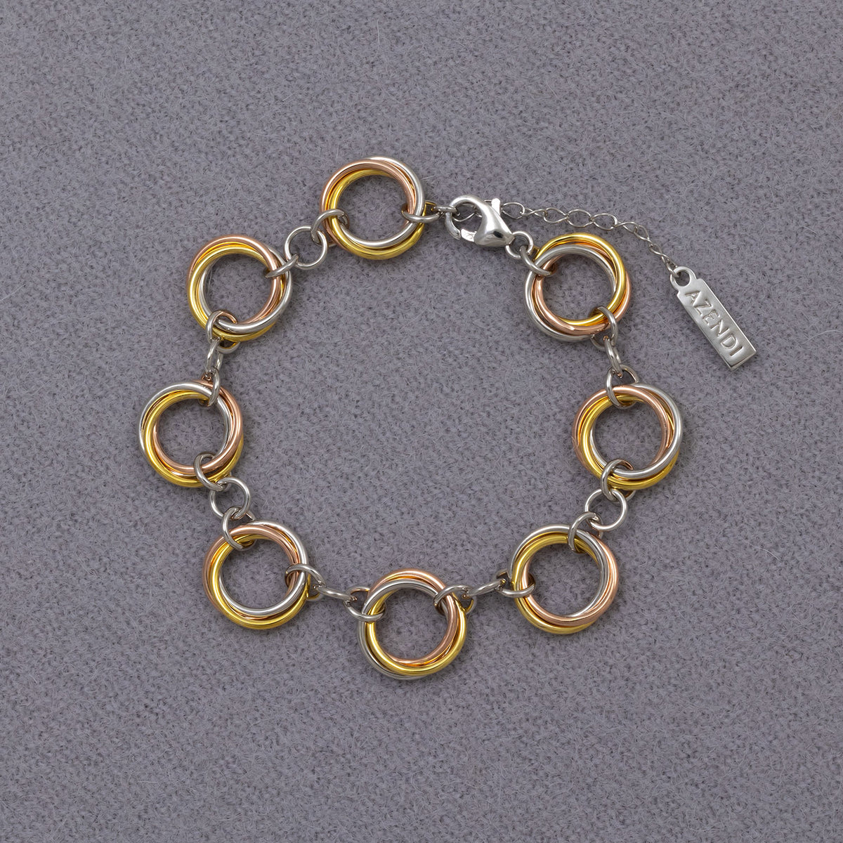 Entangled Continuous Love Knot Bracelet